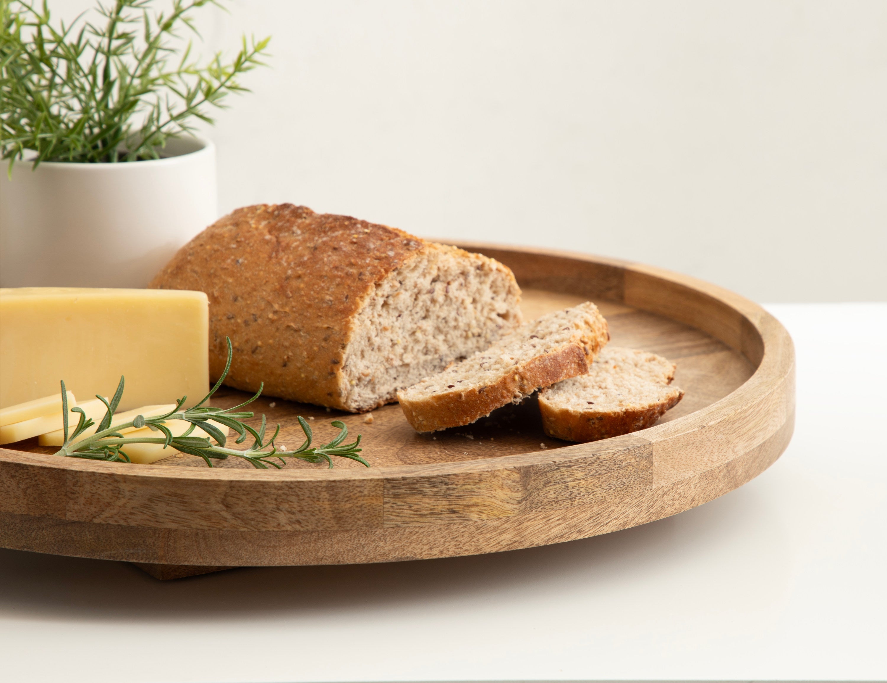 Halsey Round Lazy Susan Tray