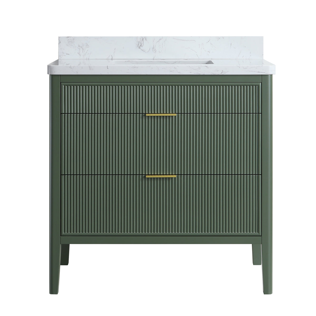 36-Inch Fully Assembled Bathroom Vanity