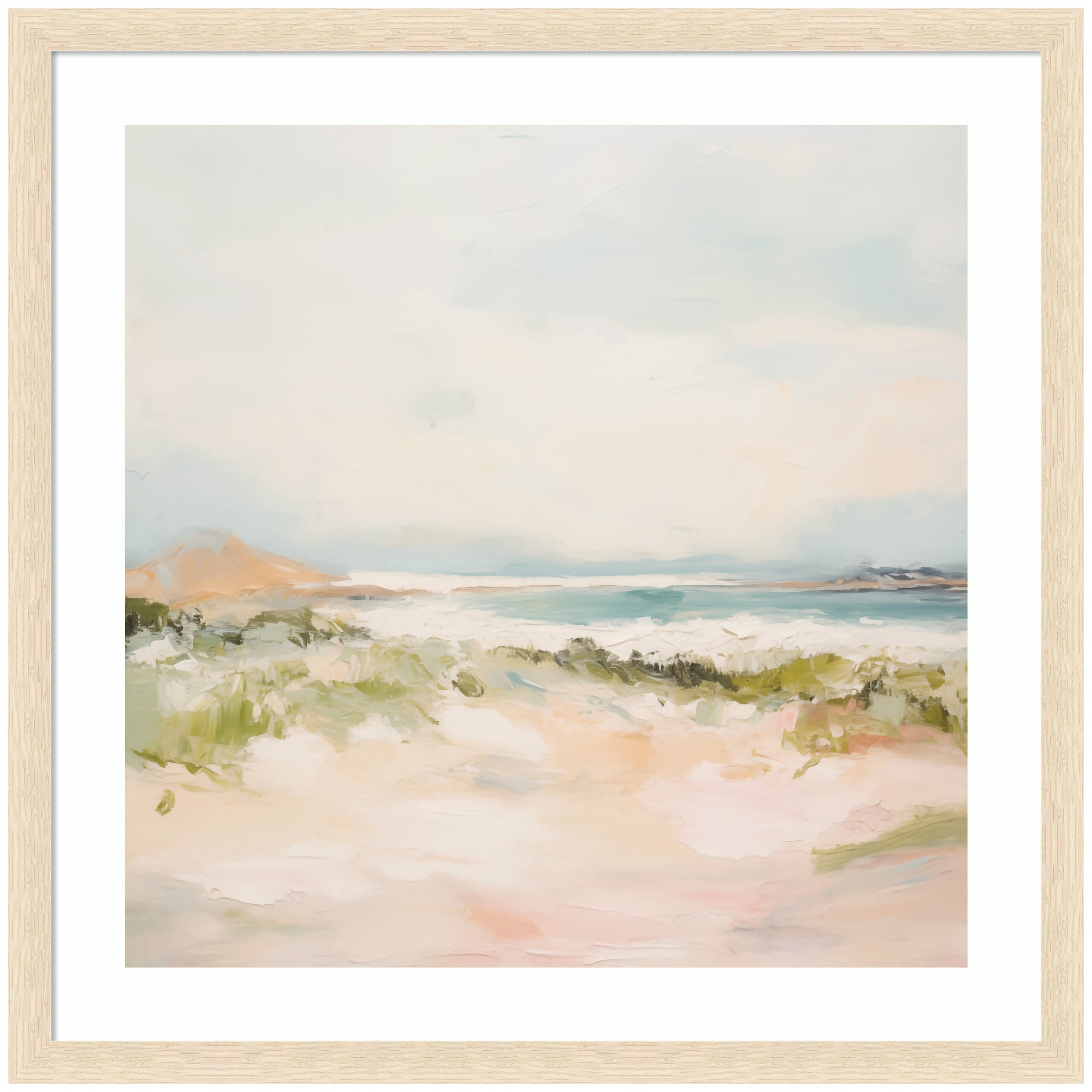 Tranquil Landscape III Square by Amy Lighthall Framed Wall Art Print