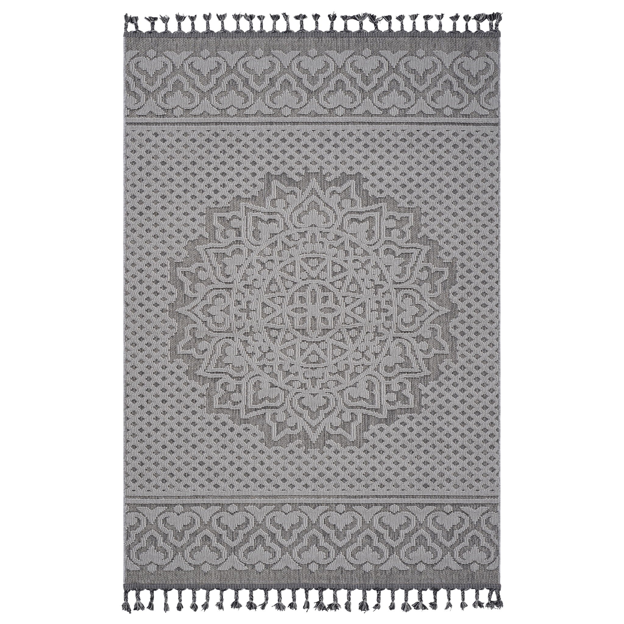 Guros Medallion Indoor/Outdoor Area Rug