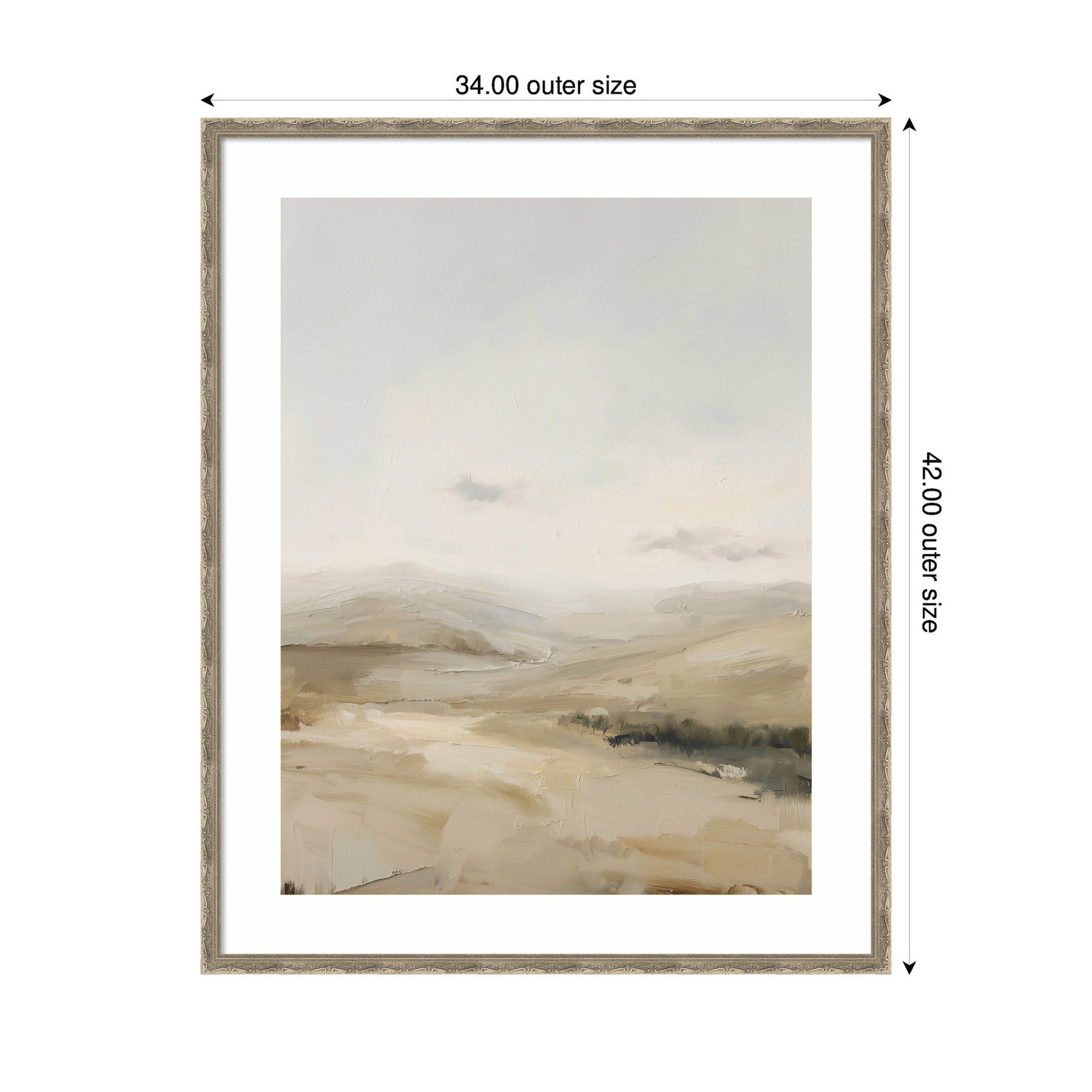 Fading Fields I by Amy Lighthall Framed Wall Art Print