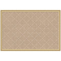 Pinboard Beige Lattice Pattern