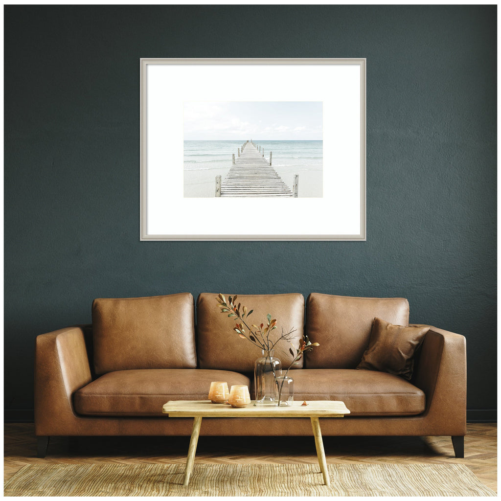 Beach 5s by Amy Peterson Framed Wall Art Print