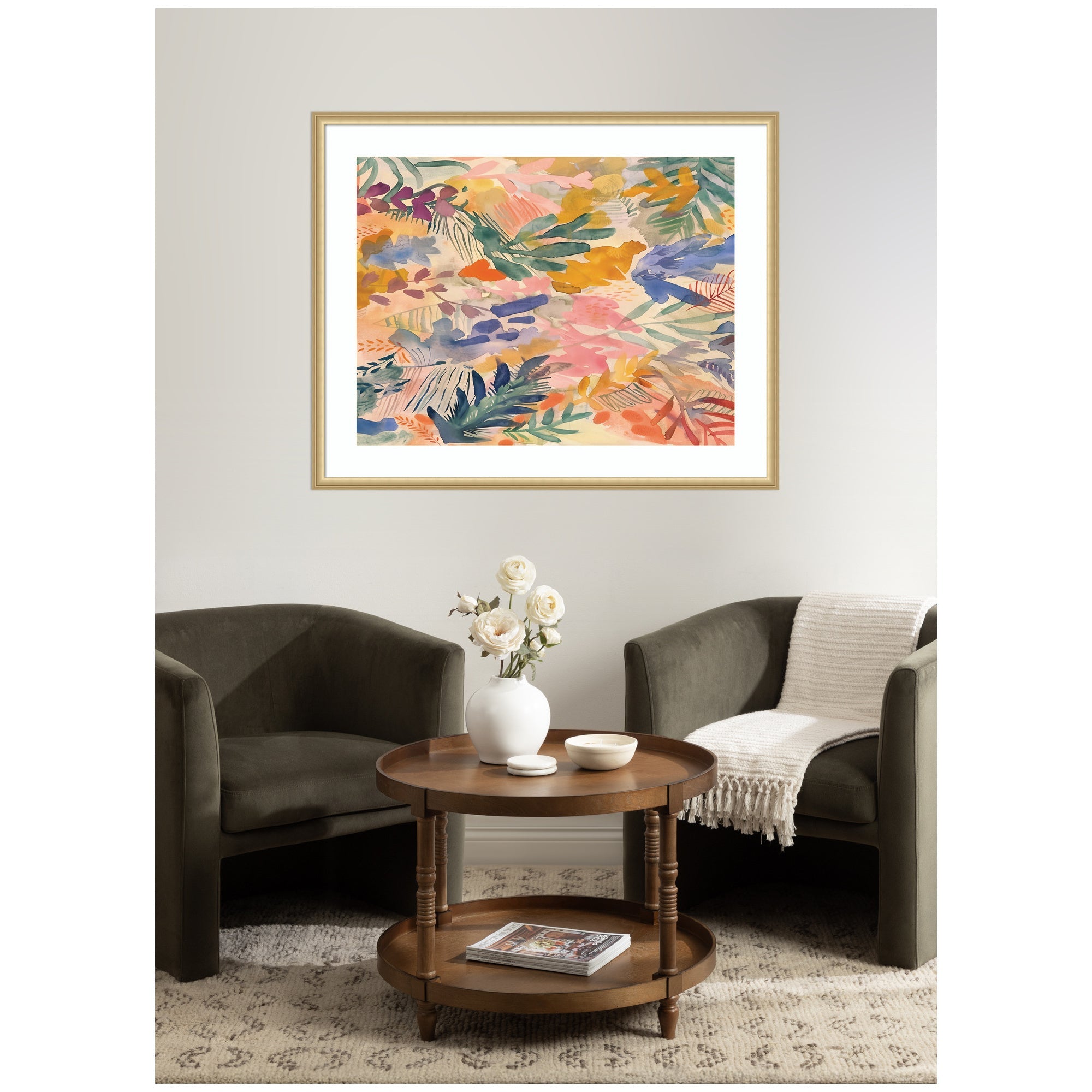 Framed Art Flower Market by Amy Lighthall