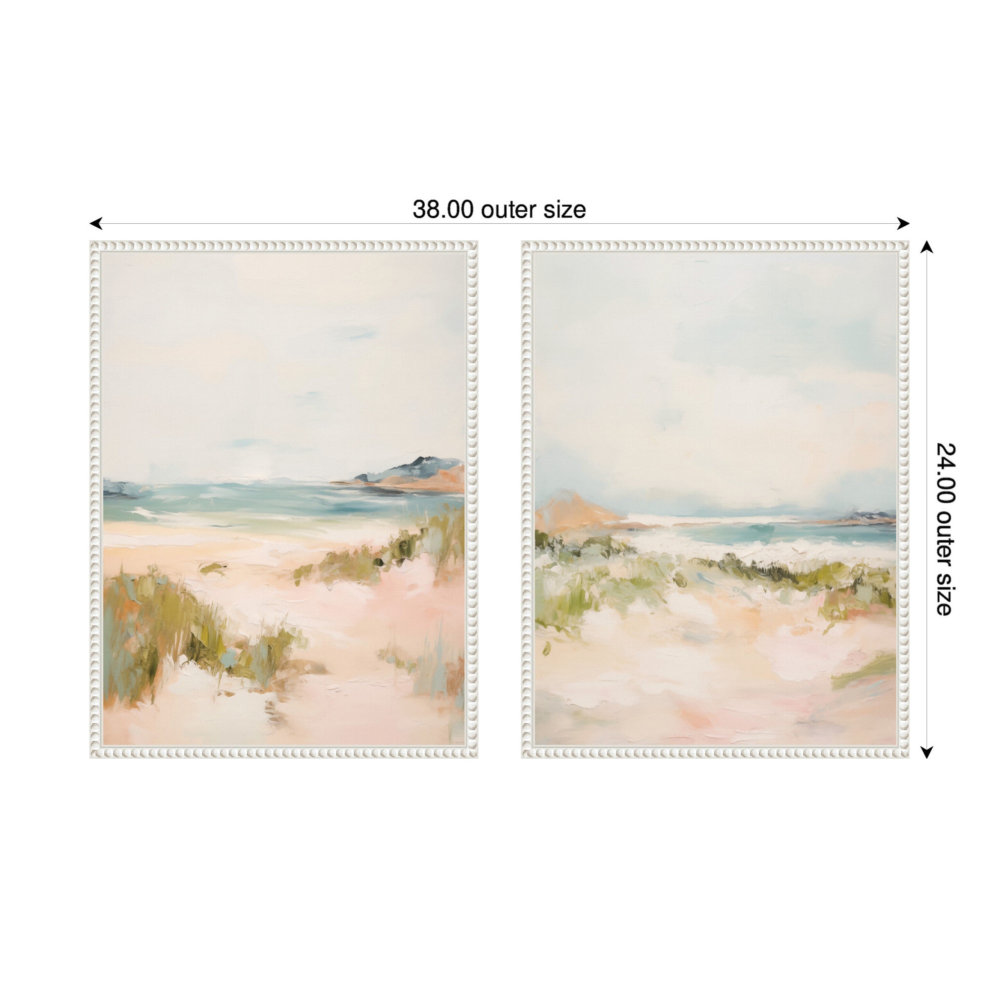 Tranquil Landscape 2 Piece Framed Canvas Wall Art Set by Amy Lighthall