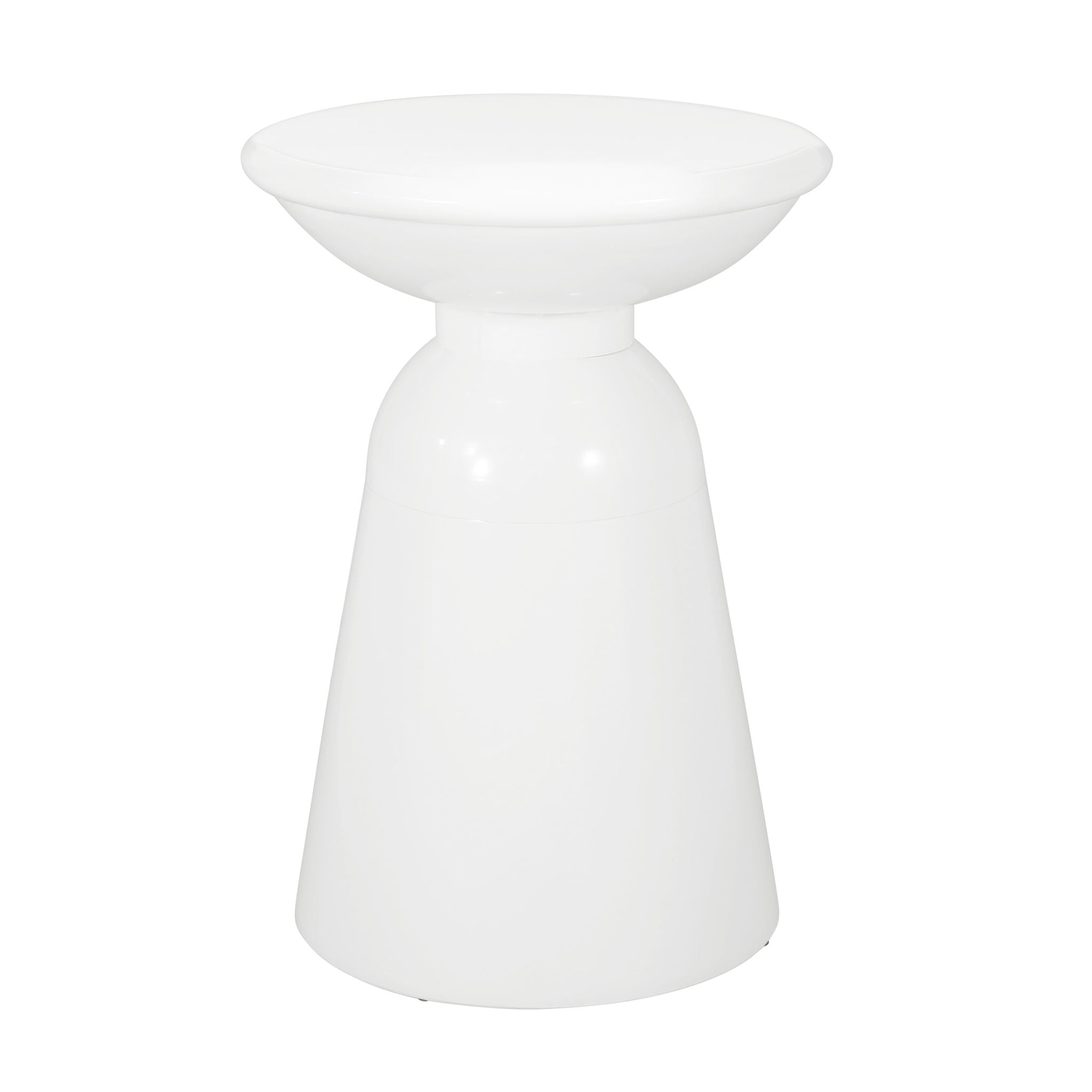 Serenita Outdoor Side Tables With Flared Design (Set of 2)