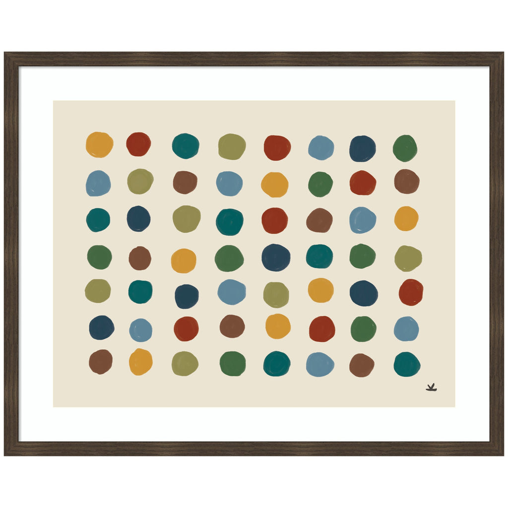 Meditation No. 3b by Kelly Knaga Framed Wall Art Print