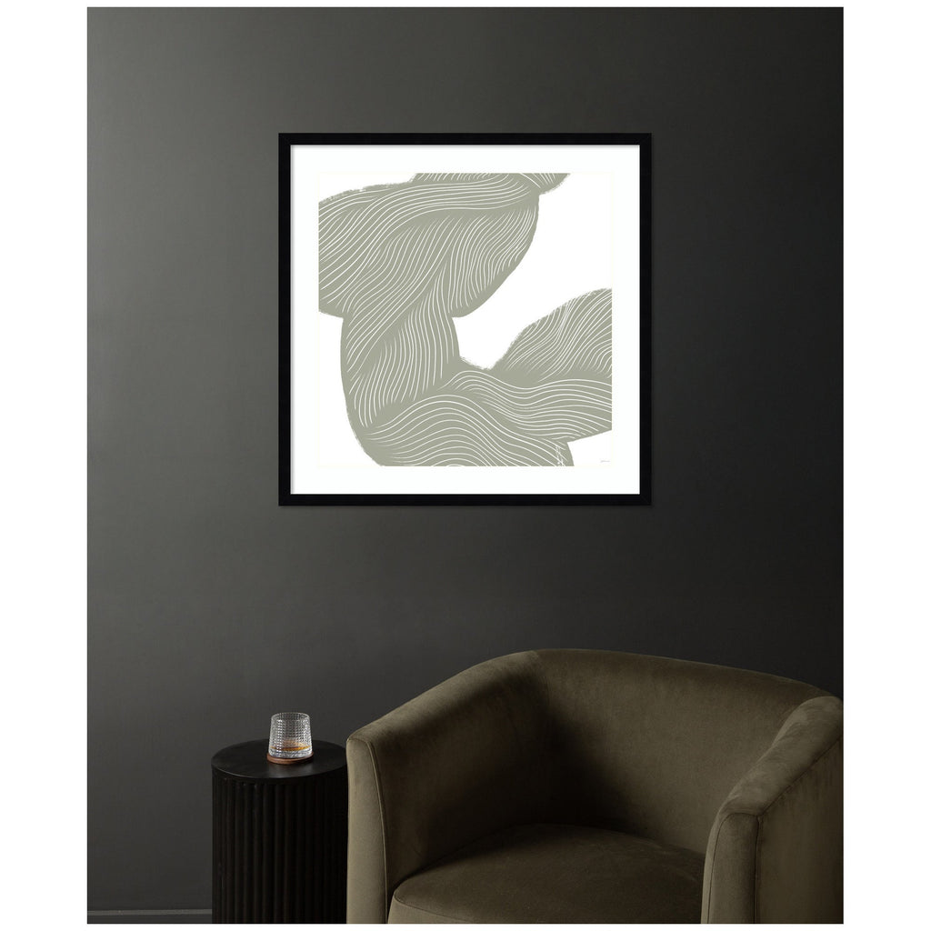 Movement Lines by Gabrielly Guedes Framed Wall Art Print