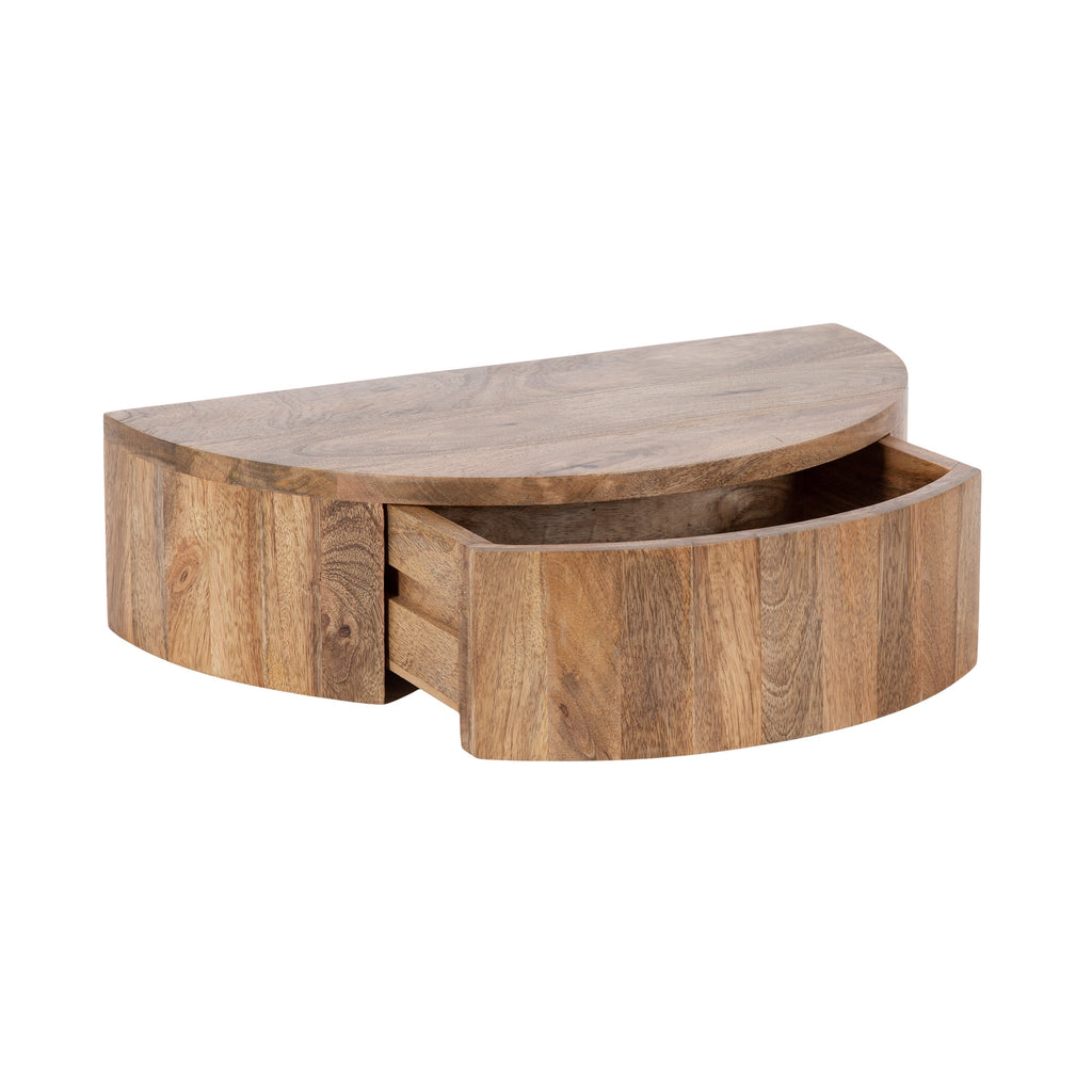 Reid Floating Wood Side Table