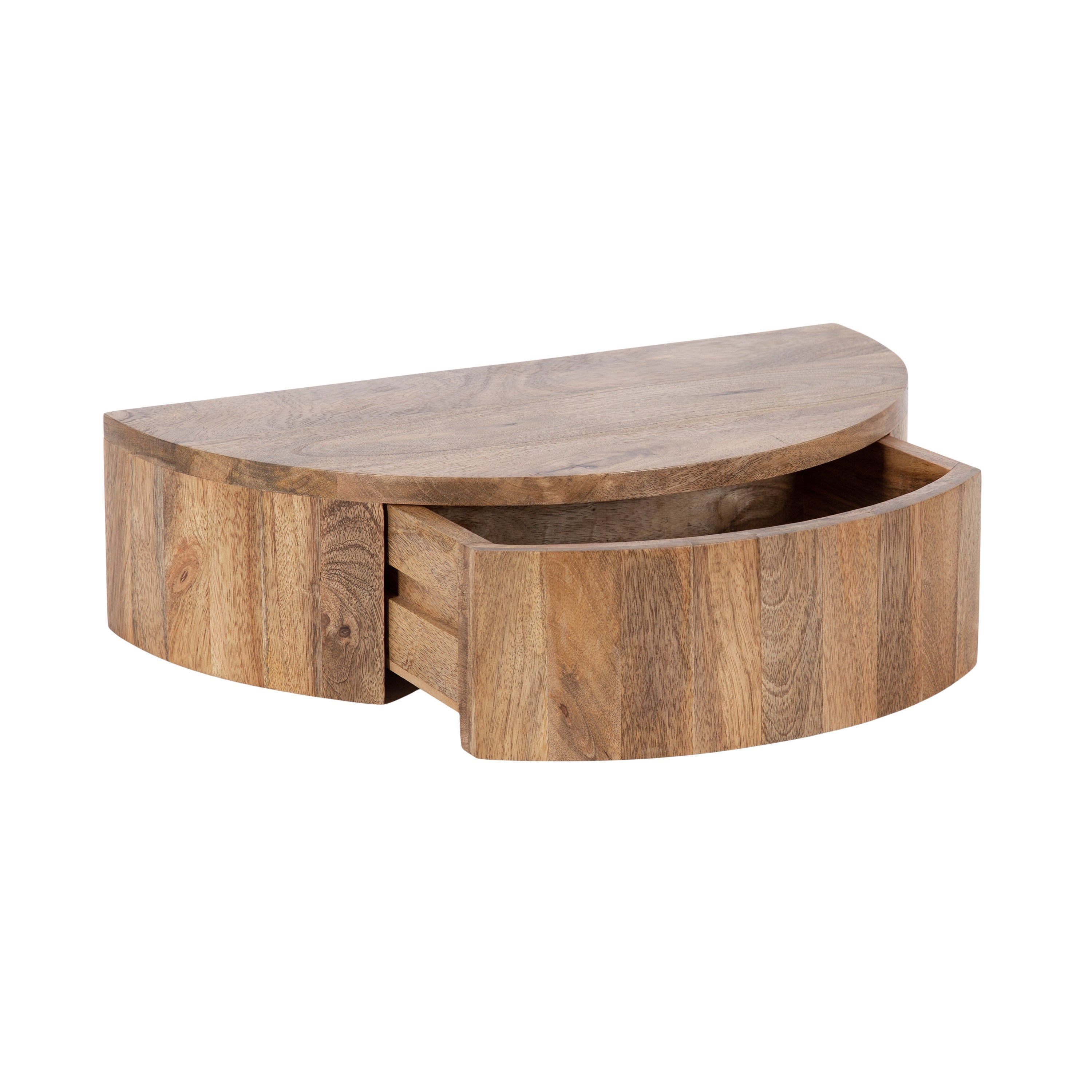Reid Floating Wood Side Table