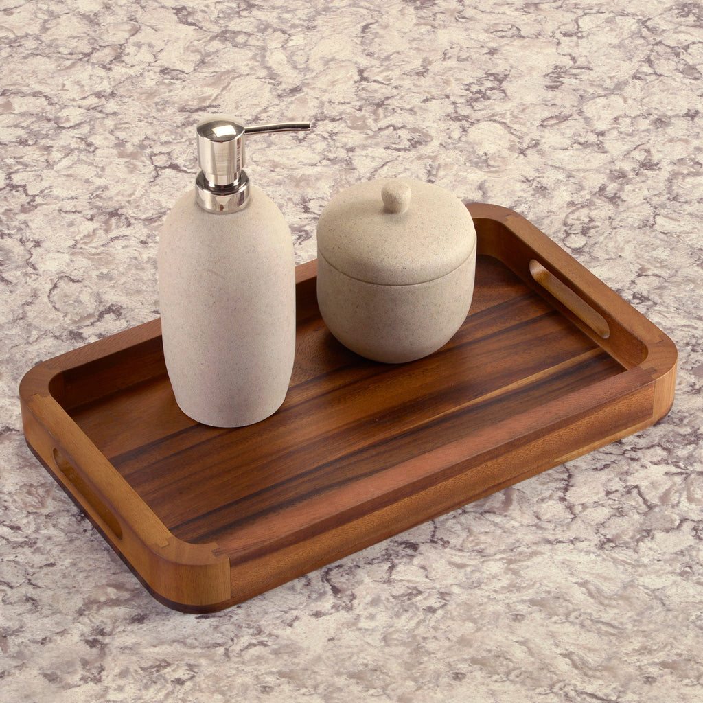 Medium Rectangular Acacia Serving Tray