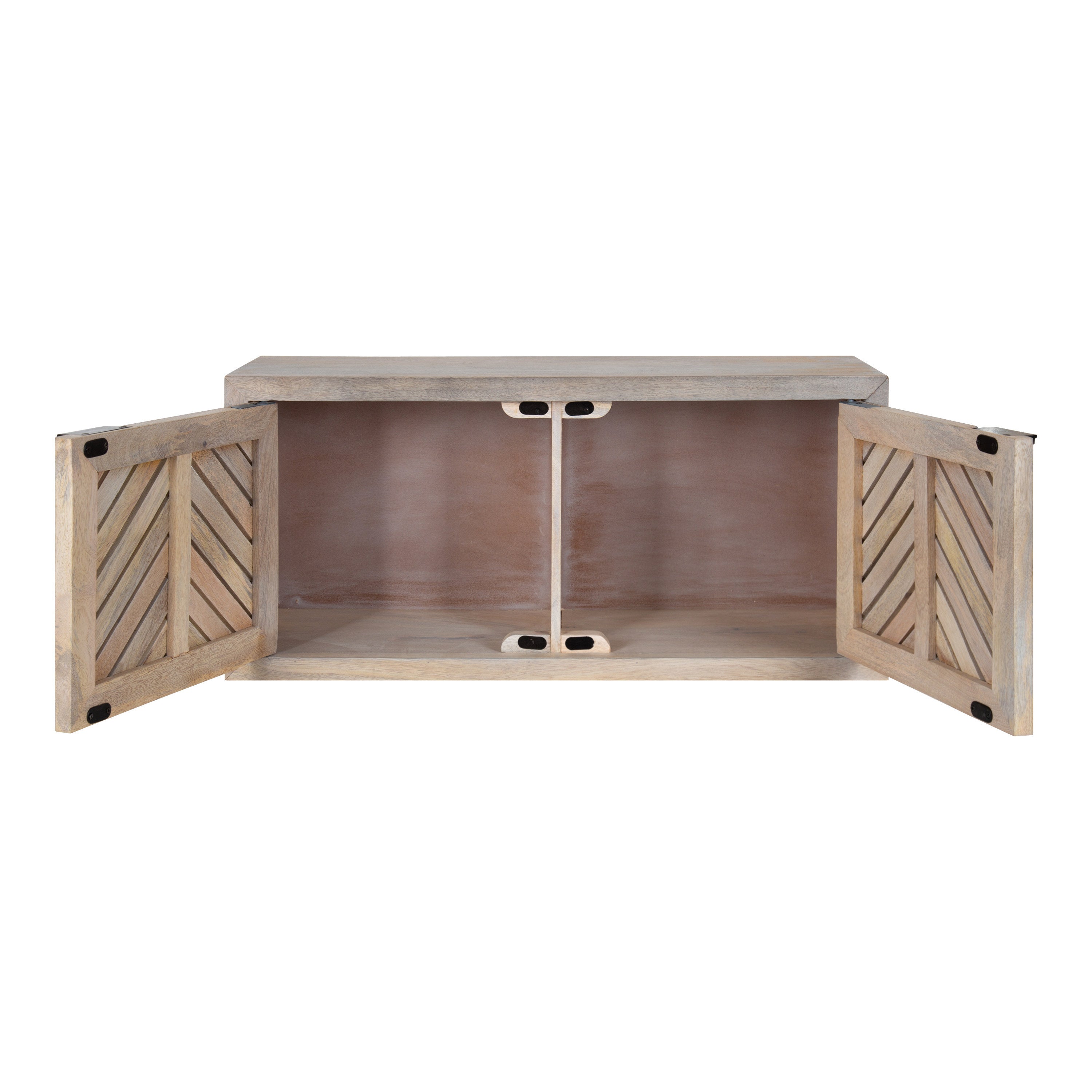 Mezzeta Decorative Wood Wall Cabinet