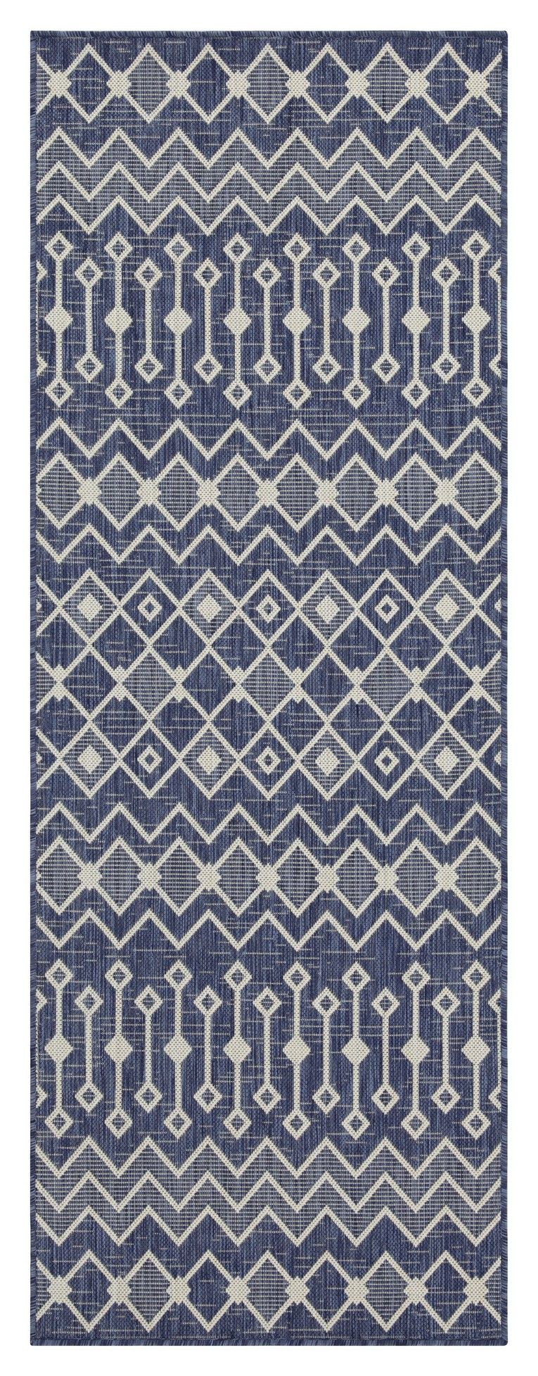 Sunshine 5'3" x 7'3" Indoor/Outdoor Area Rug - Blue