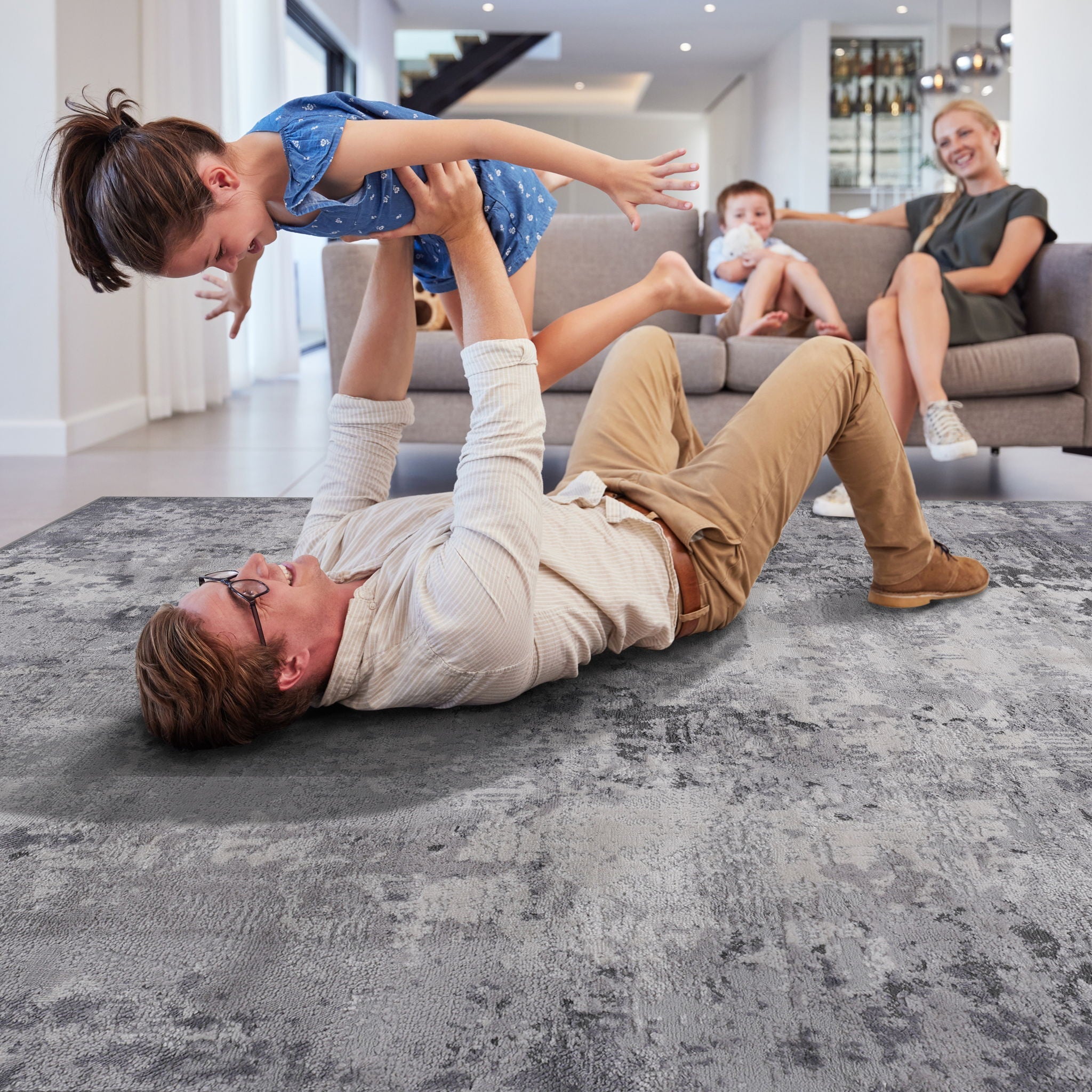 Marfi Abstract Area Rug