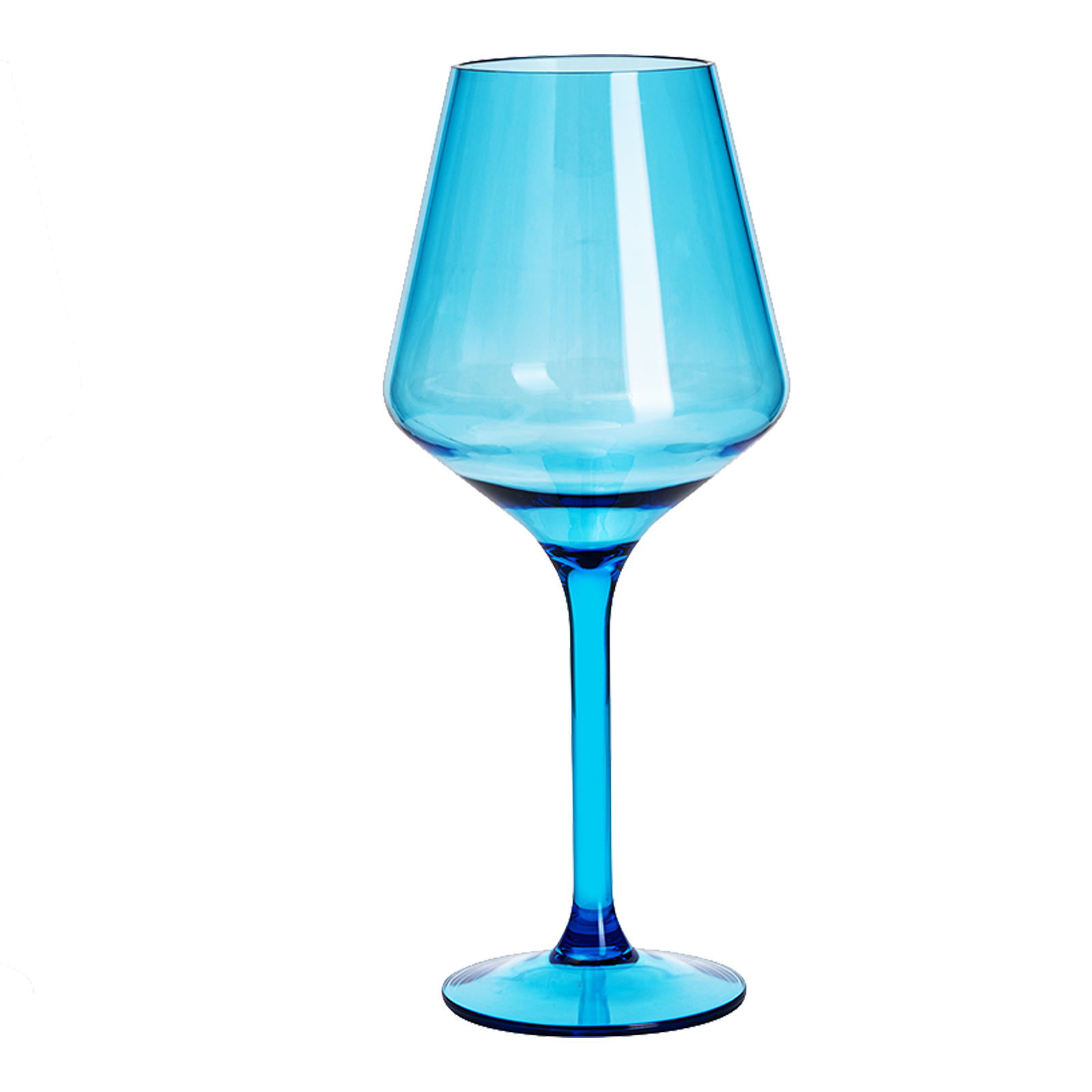 Saint Tropez Acrylic Stemmed Wine Glassware, Set of 2