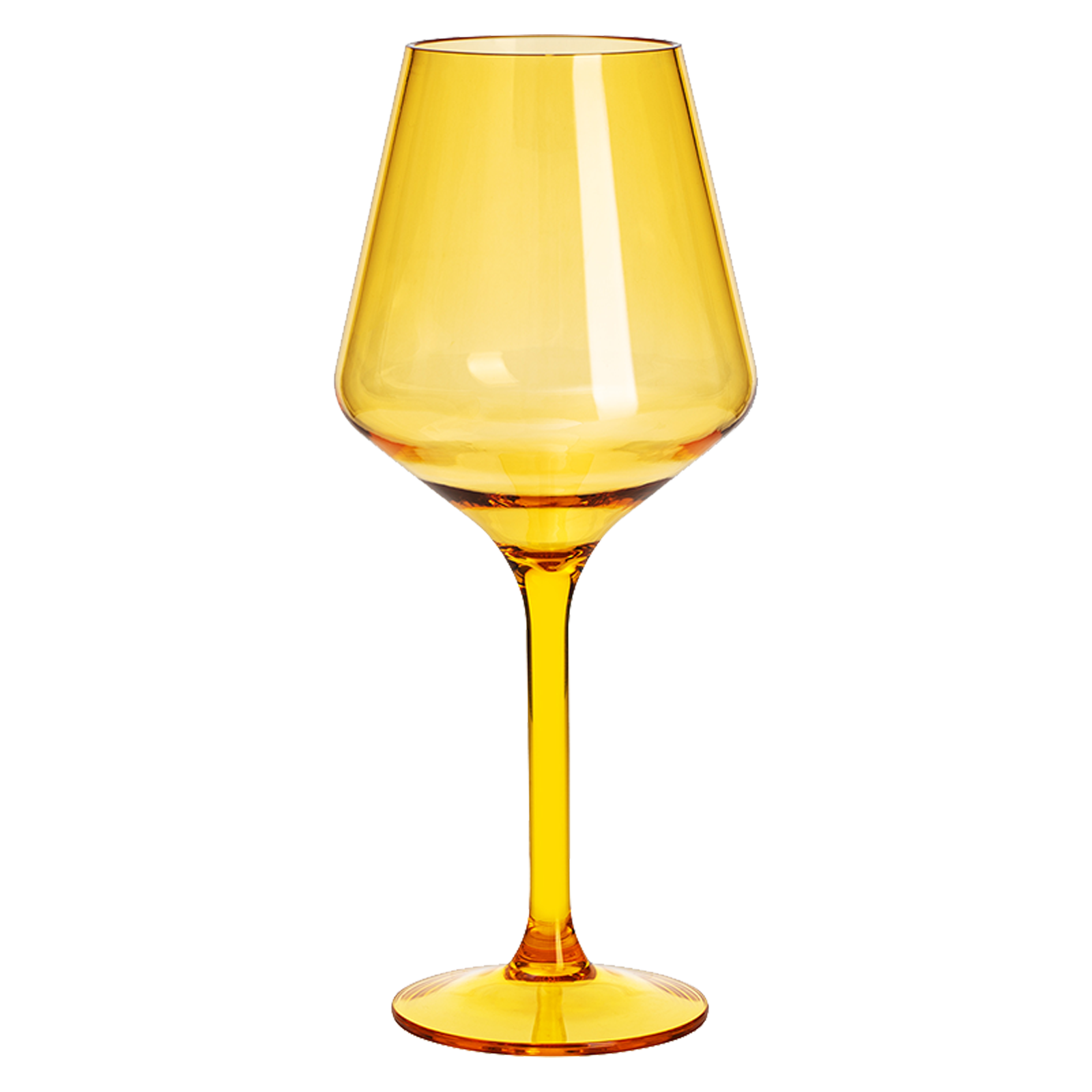 Saint Tropez Acrylic Stemmed Wine Glassware, Set of 2