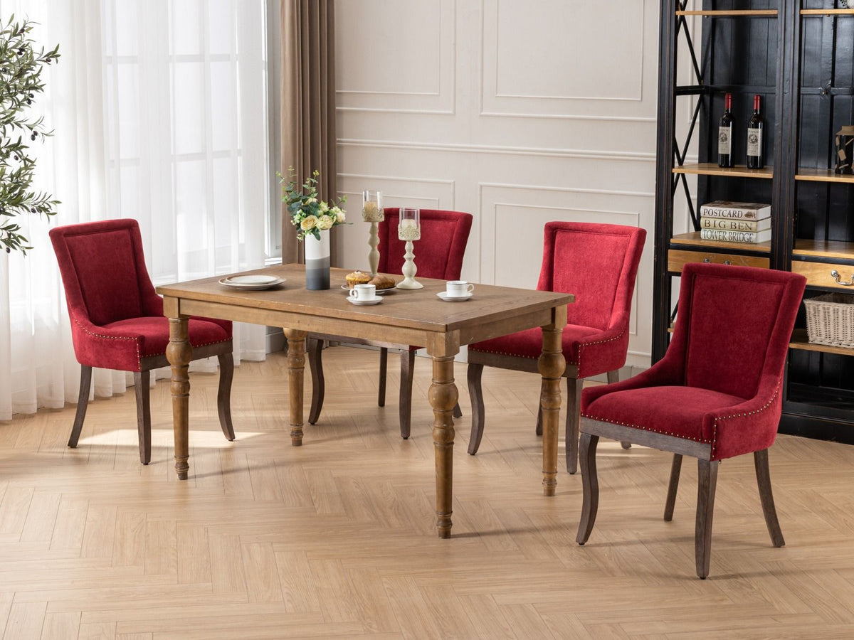 Ultra Upholstered Dining Chairs — Set of 2, Color Options