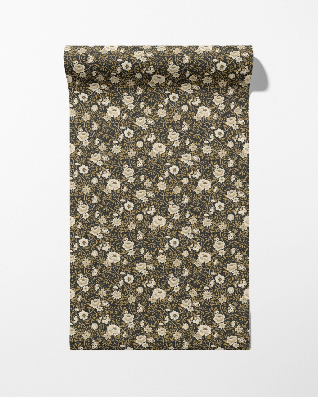Annabelle Wallpaper in Charcoal Marigold