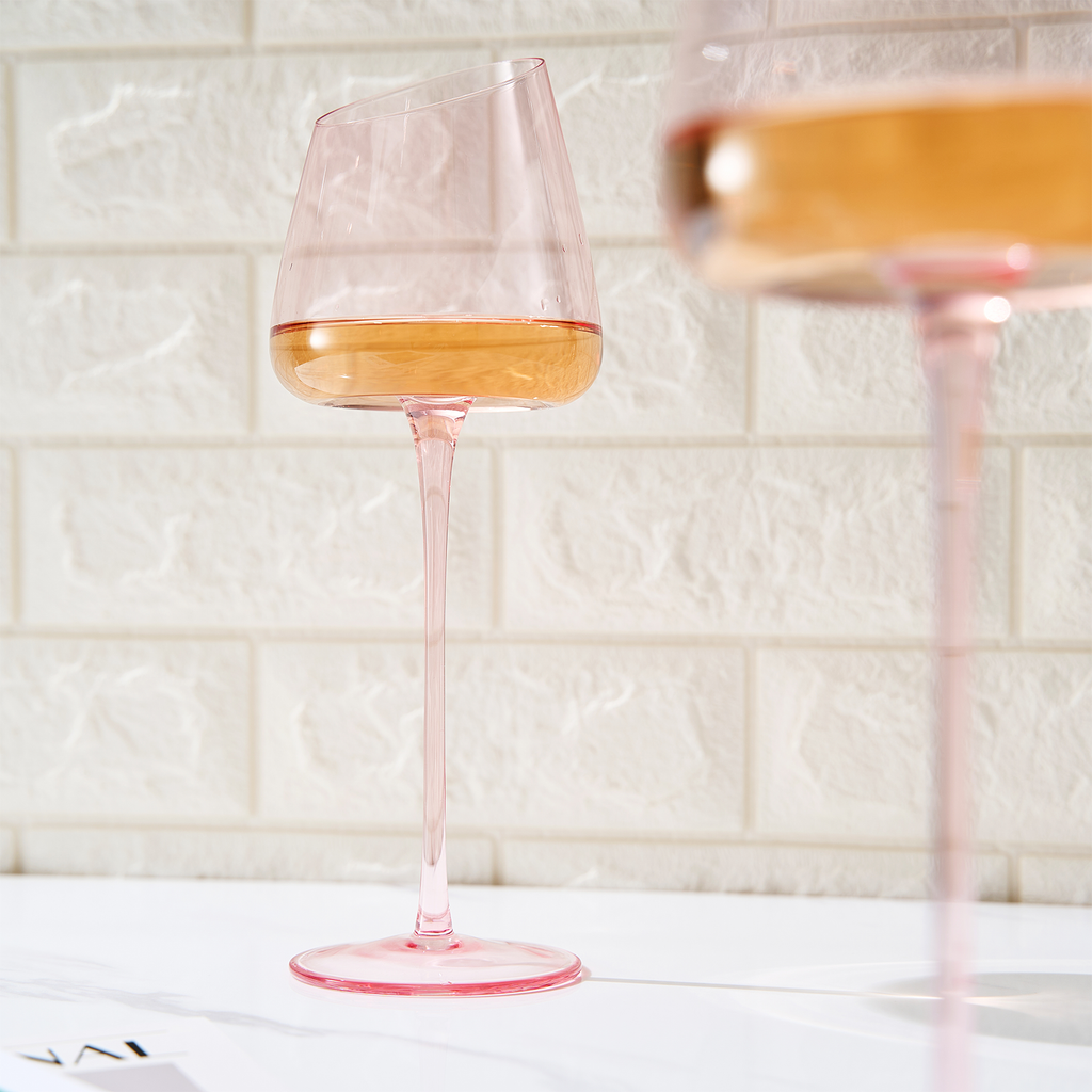 Colosseum Stemmed Wine Glassware, Set of 2