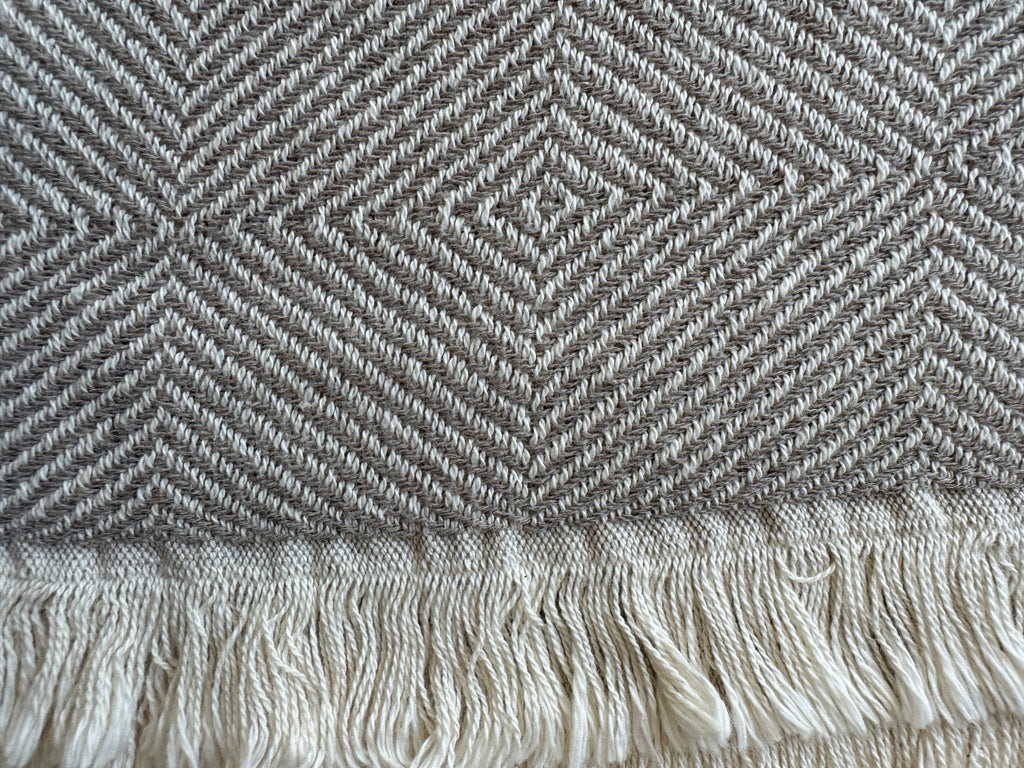 Arda Recycled Cotton Throw Blanket
