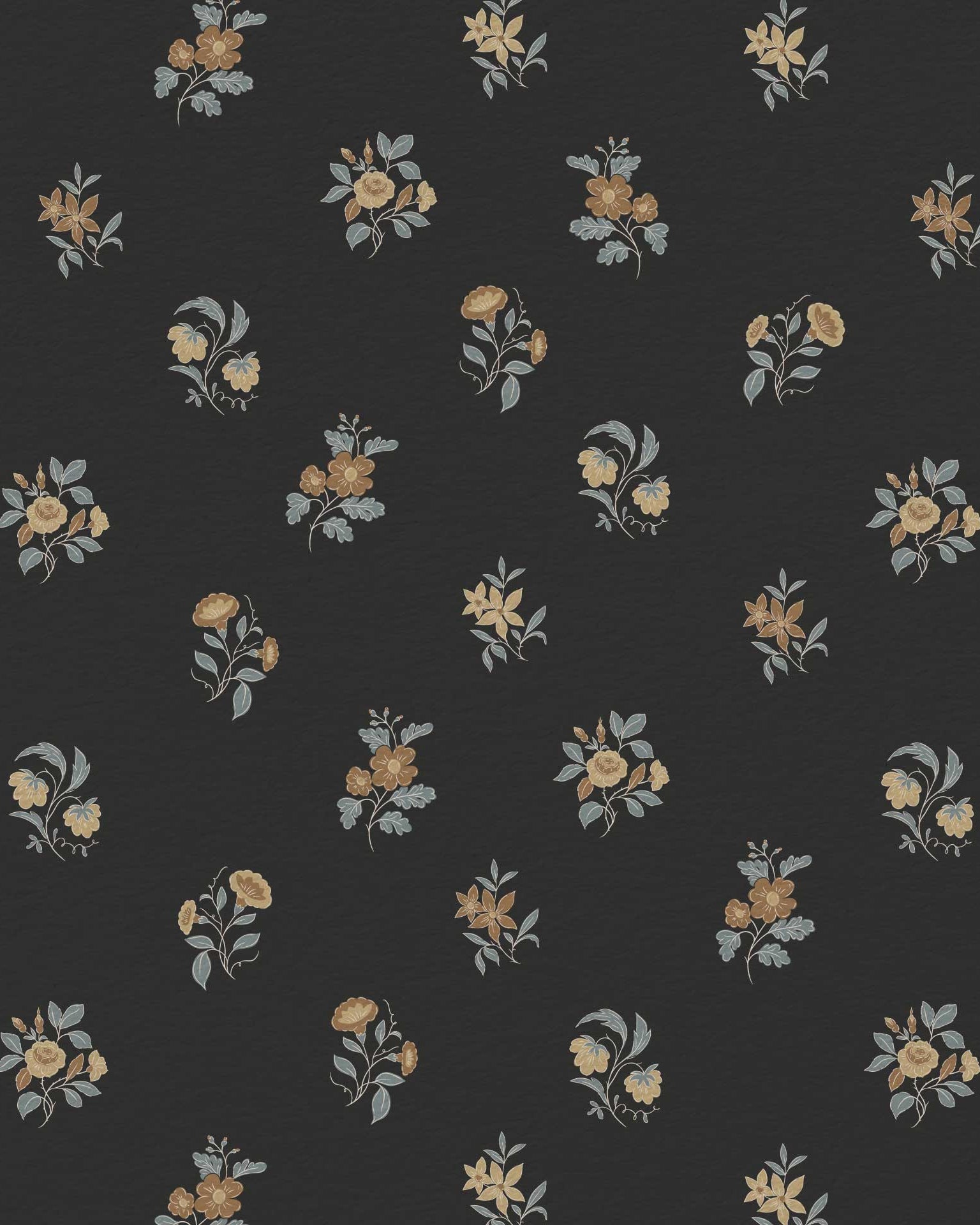 Ashthorn Wallpaper Wrought Iron
