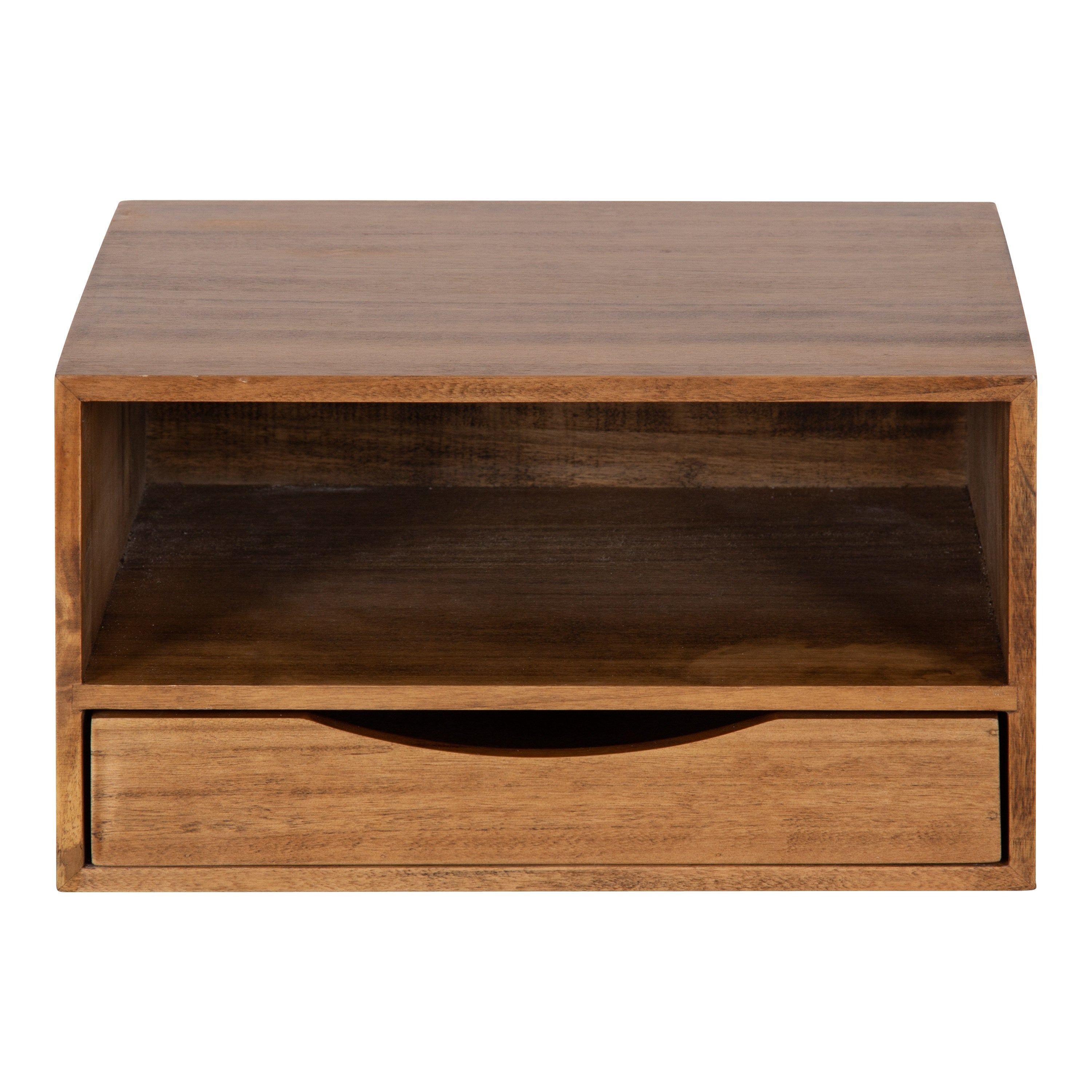 Hutton Floating Wall Shelf with Drawer