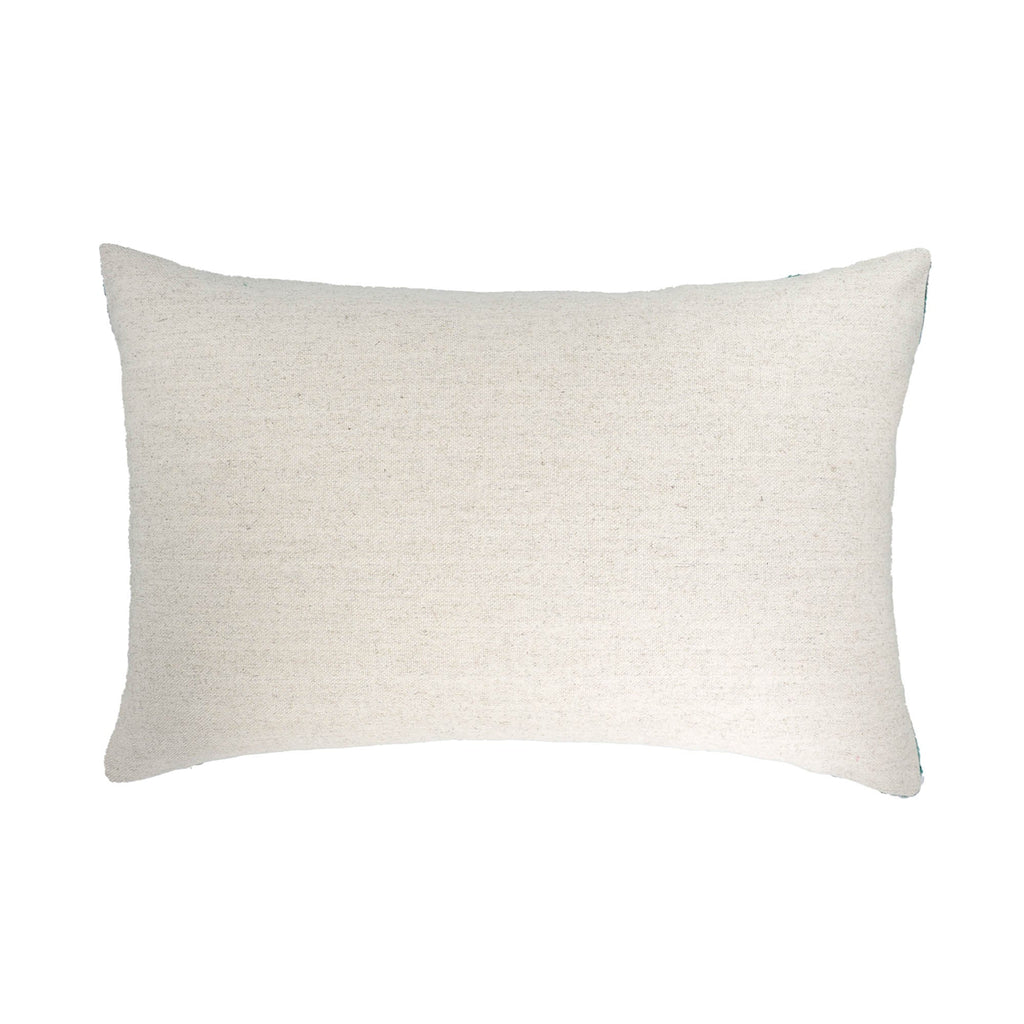 Atlantic Silk Velvet Ikat Throw Pillow Cover, 16 x 24