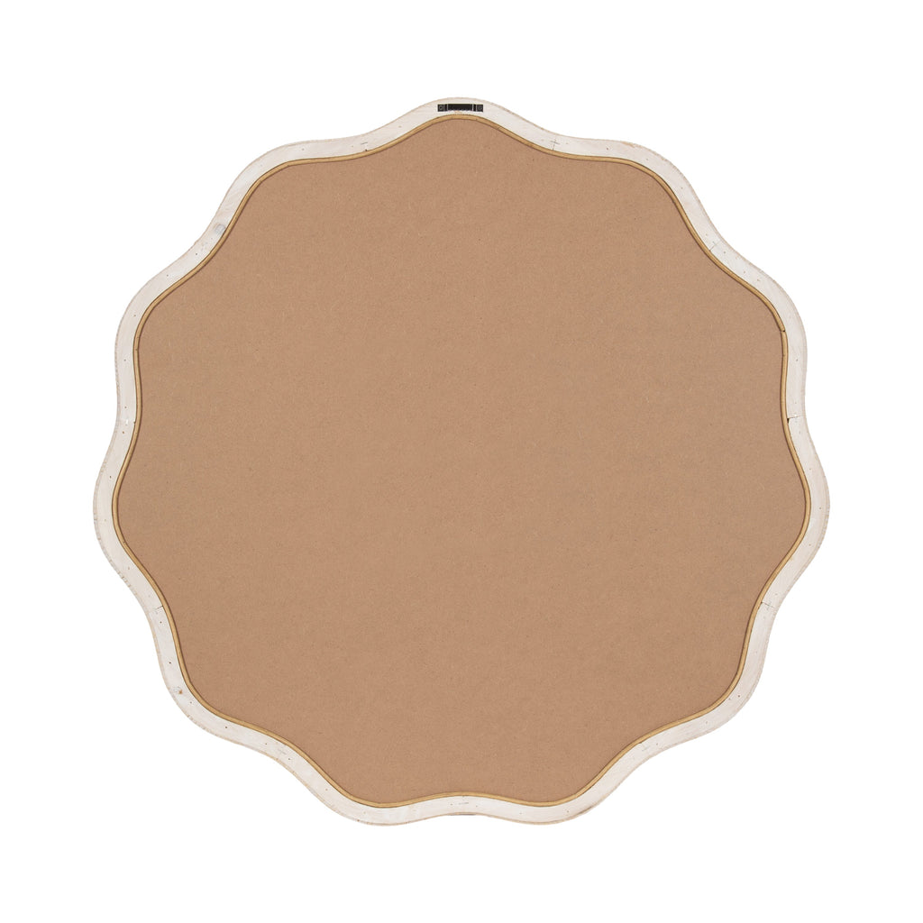 Rahfy Scallop Framed Wall Mirror