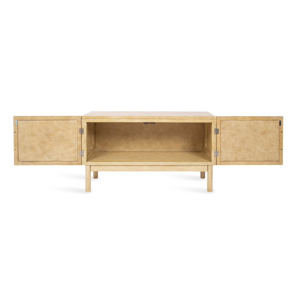 Ori Rattan Console Floor Cabinet