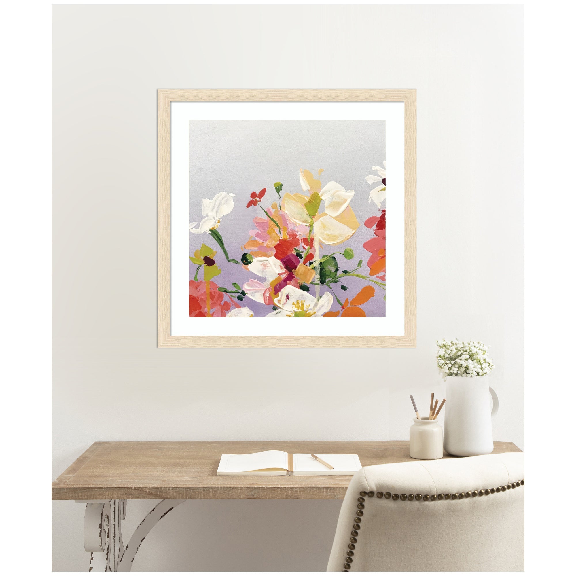 Framed Art Facing Each One by Emma Daisy