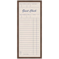 Framed Fabric Pinboard Linen Guest Check Wall Organization