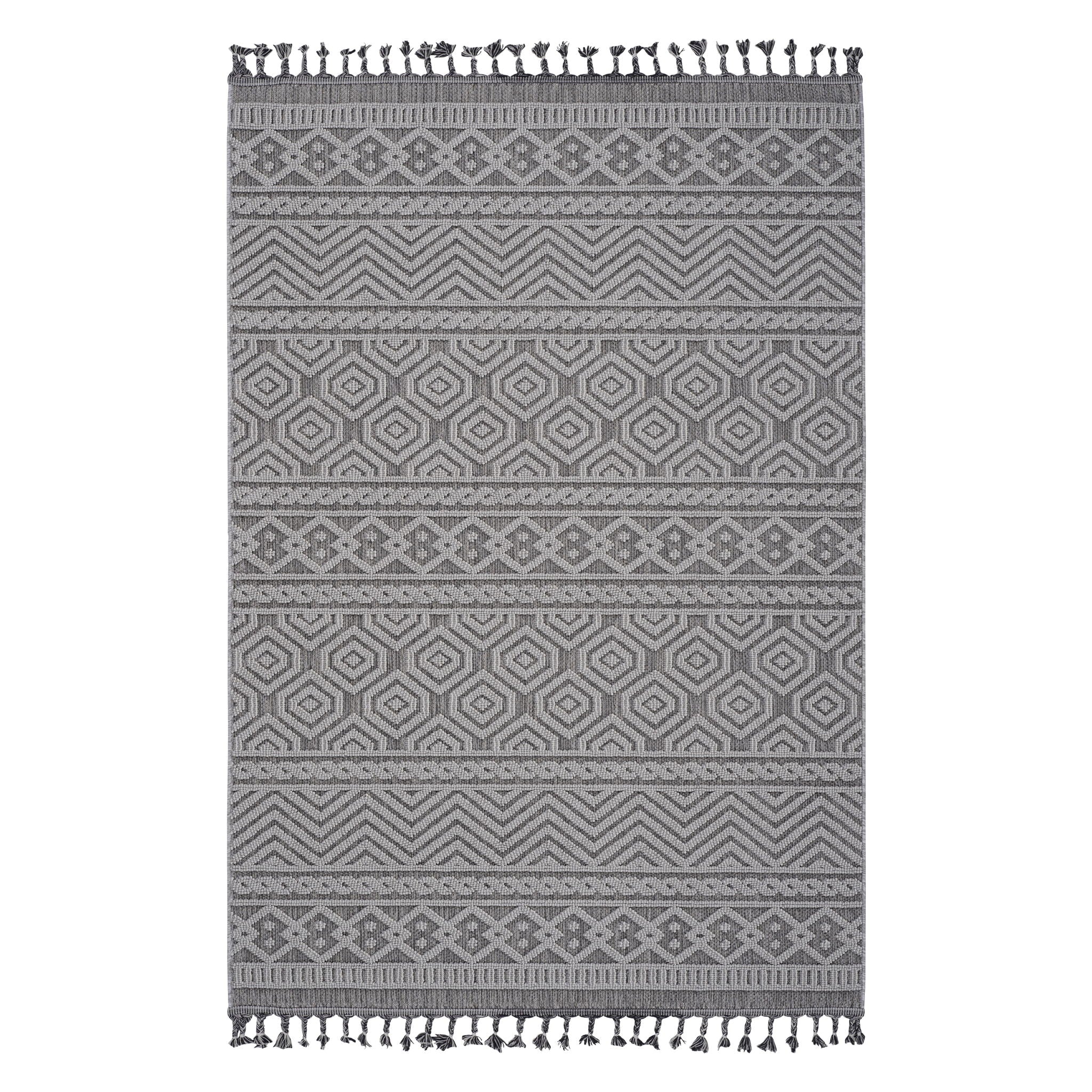Guros Geometric Indoor/Outdoor Area Rug
