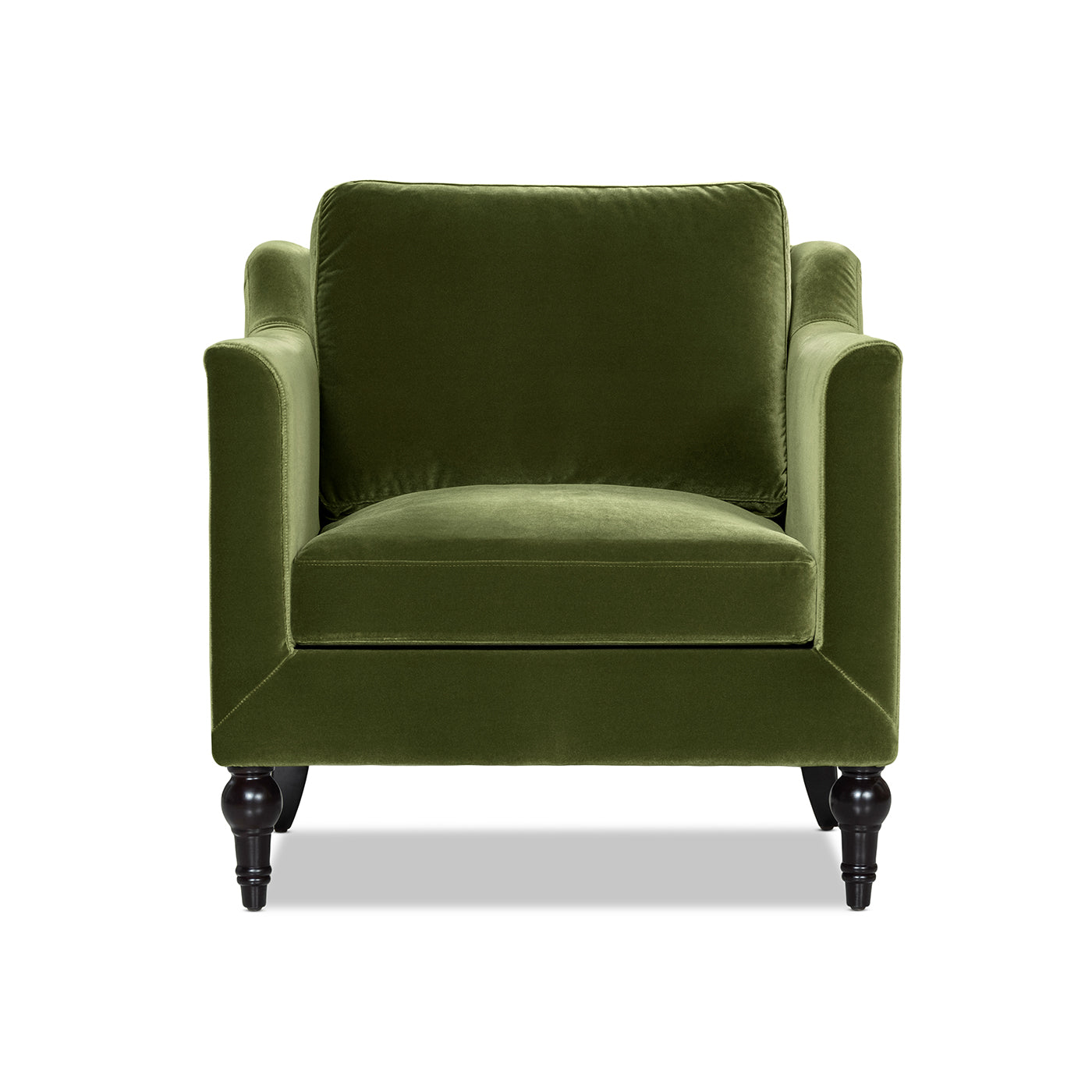 Josephine Upholstered Accent Chair — Olive