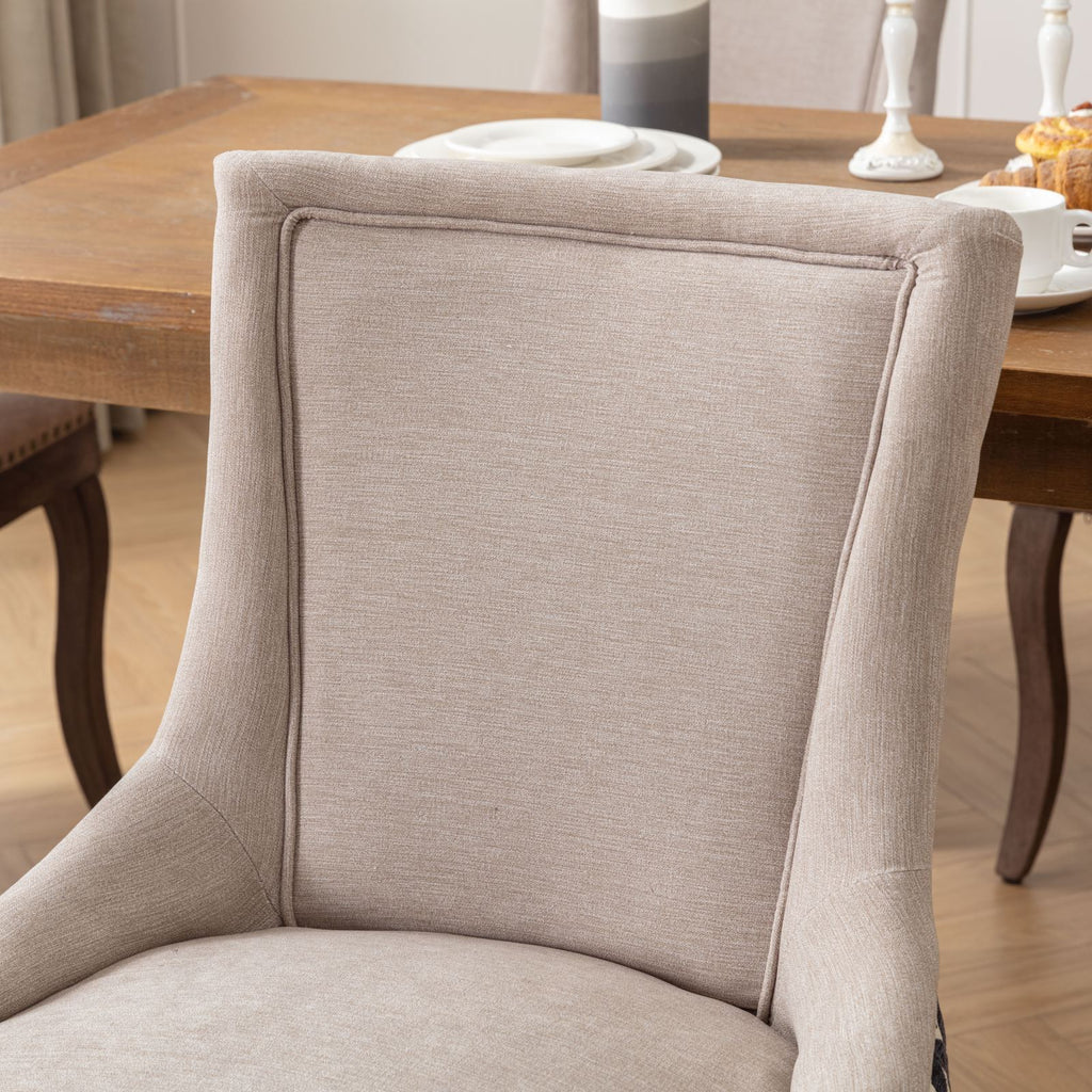 Ultra Upholstered Dining Chairs — Set of 2, Color Options