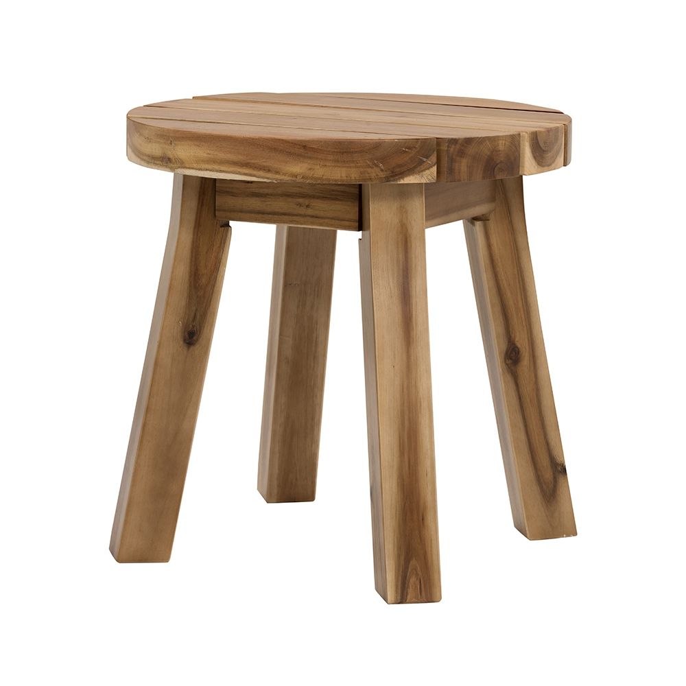 Round Solid Acacia Table