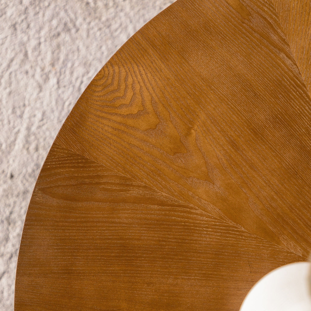 Round Wood Coffee Table