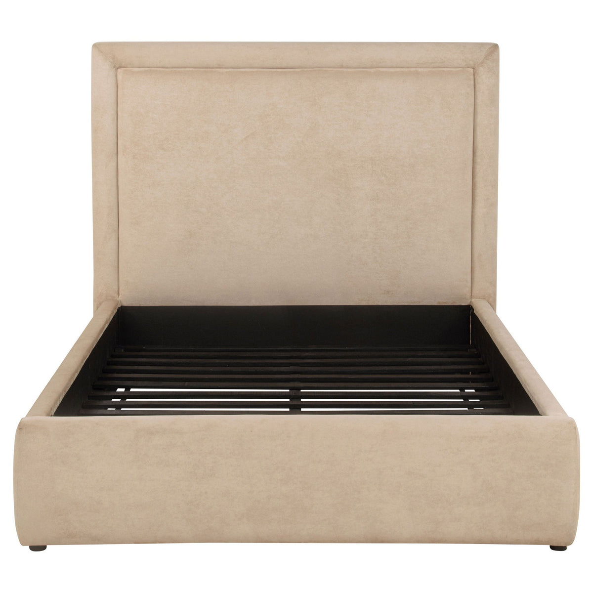 Lawson 54-inch Upholstered Full Platform Bed Light Saddle