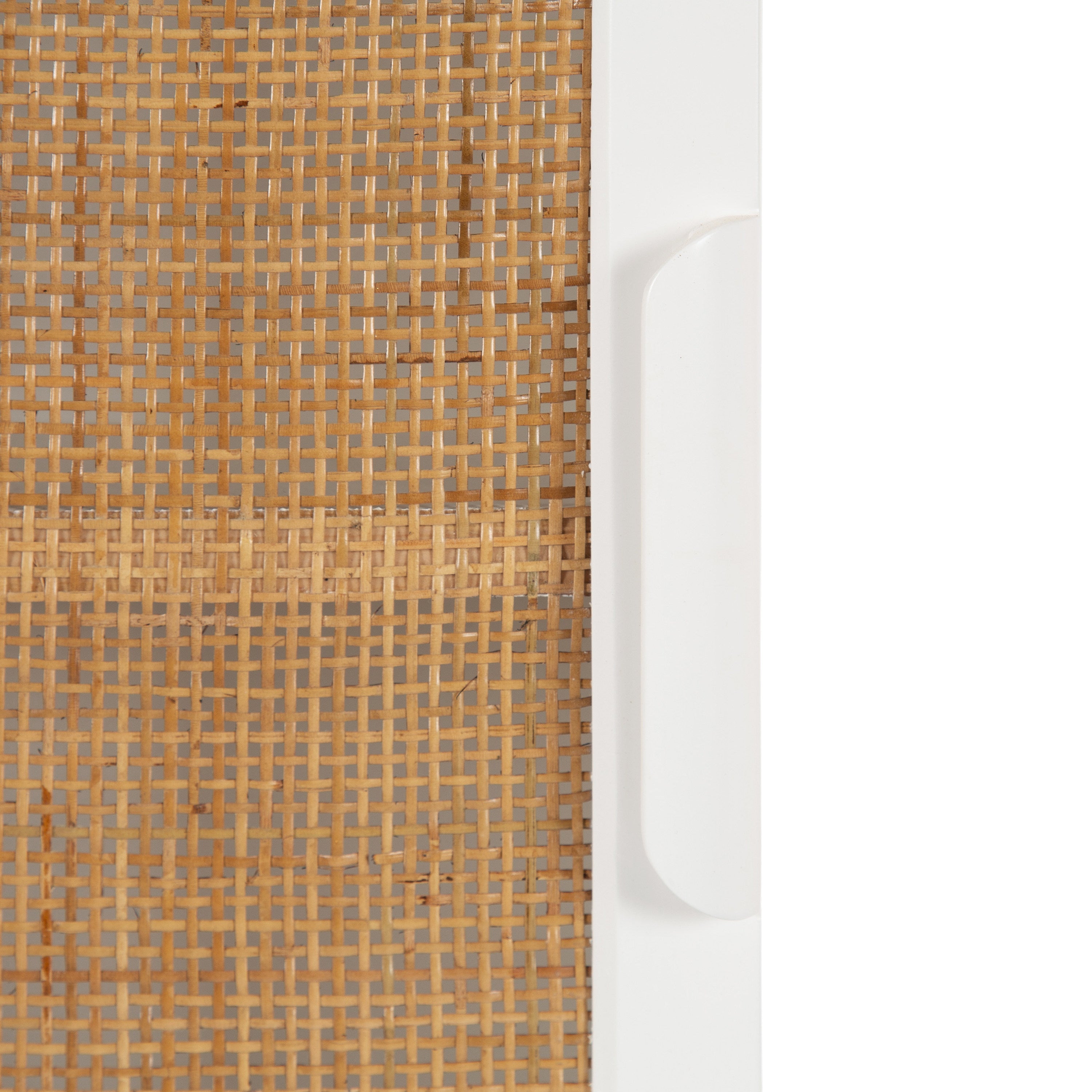 Ori Rattan Wall Cabinet with Cubby