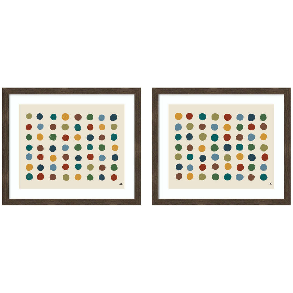 Meditation No. 3 2 Piece Framed Wall Art Print Set by Kelly Knaga
