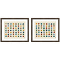 Meditation No. 3 2 Piece Framed Wall Art Print Set by Kelly Knaga