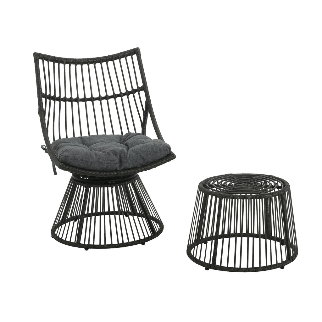 Elaine Chair & Side Table Outdoor Set