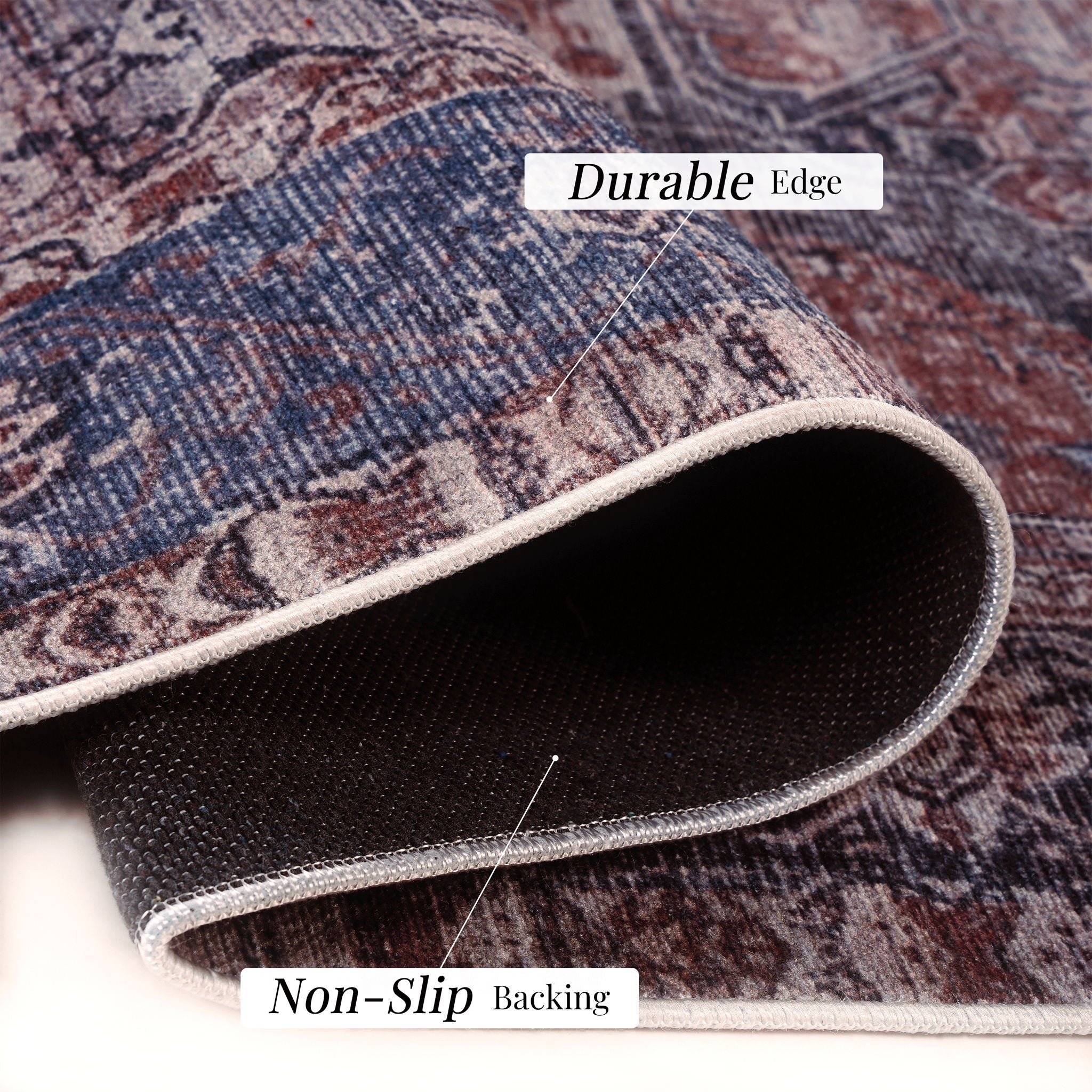 Maval Washable Runner Rug