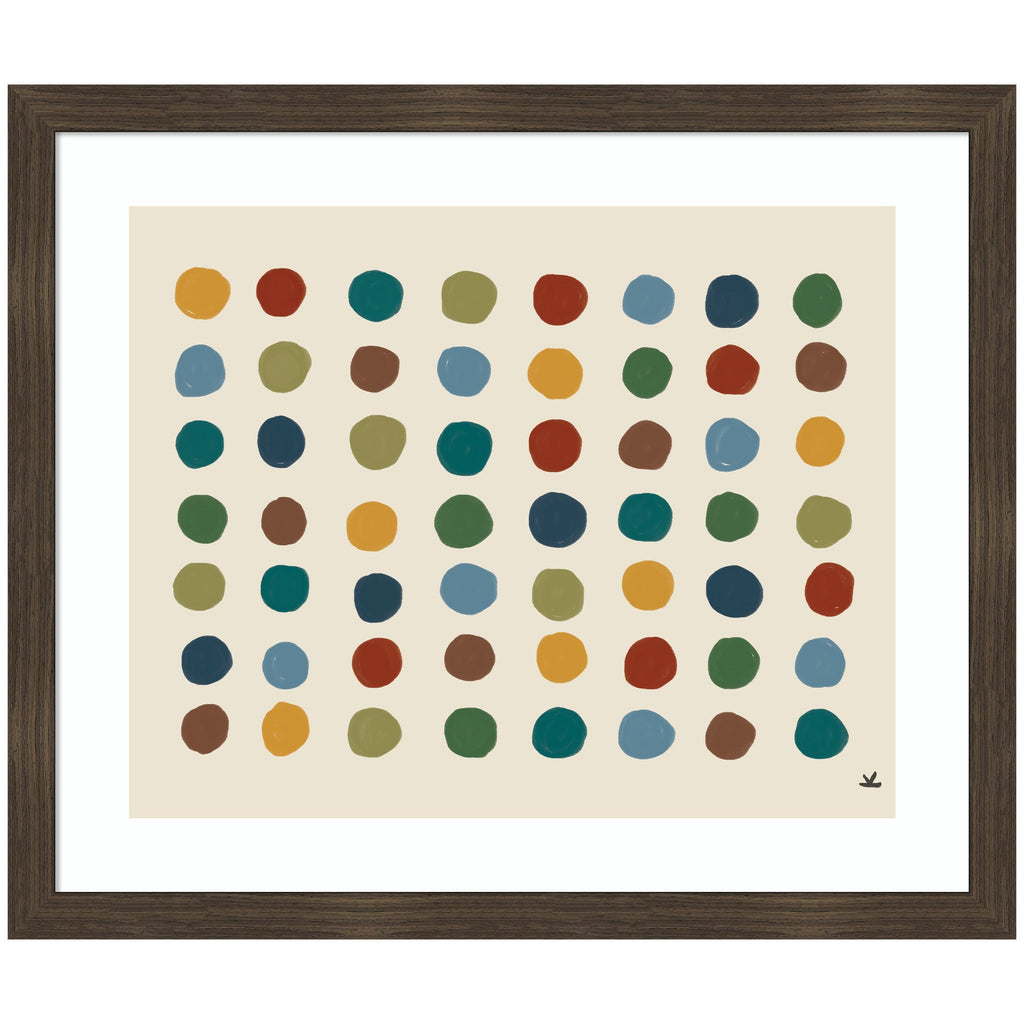 Meditation No. 3b by Kelly Knaga Framed Wall Art Print