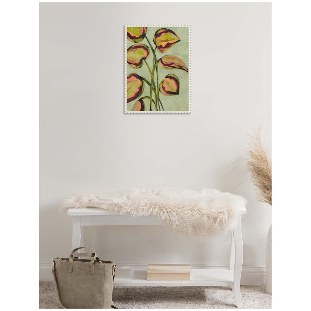 Sylvie Vibrant Foliage Framed Canvas by Nikita Jariwala
