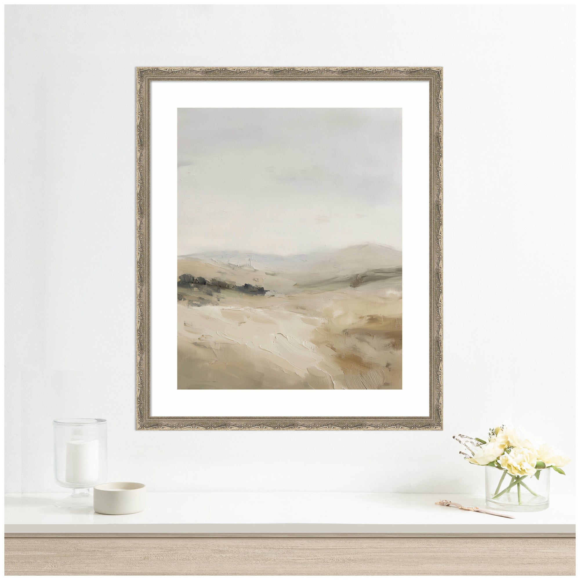 Fading Fields II by Amy Lighthall Framed Wall Art Print