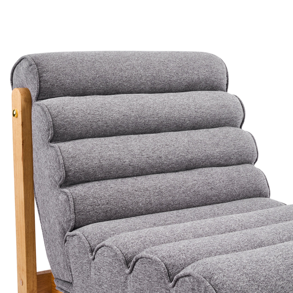 Textured Accent Chair — Two-Tone Options