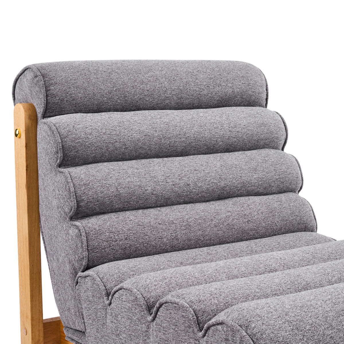 Textured Accent Chair — Two-Tone Options