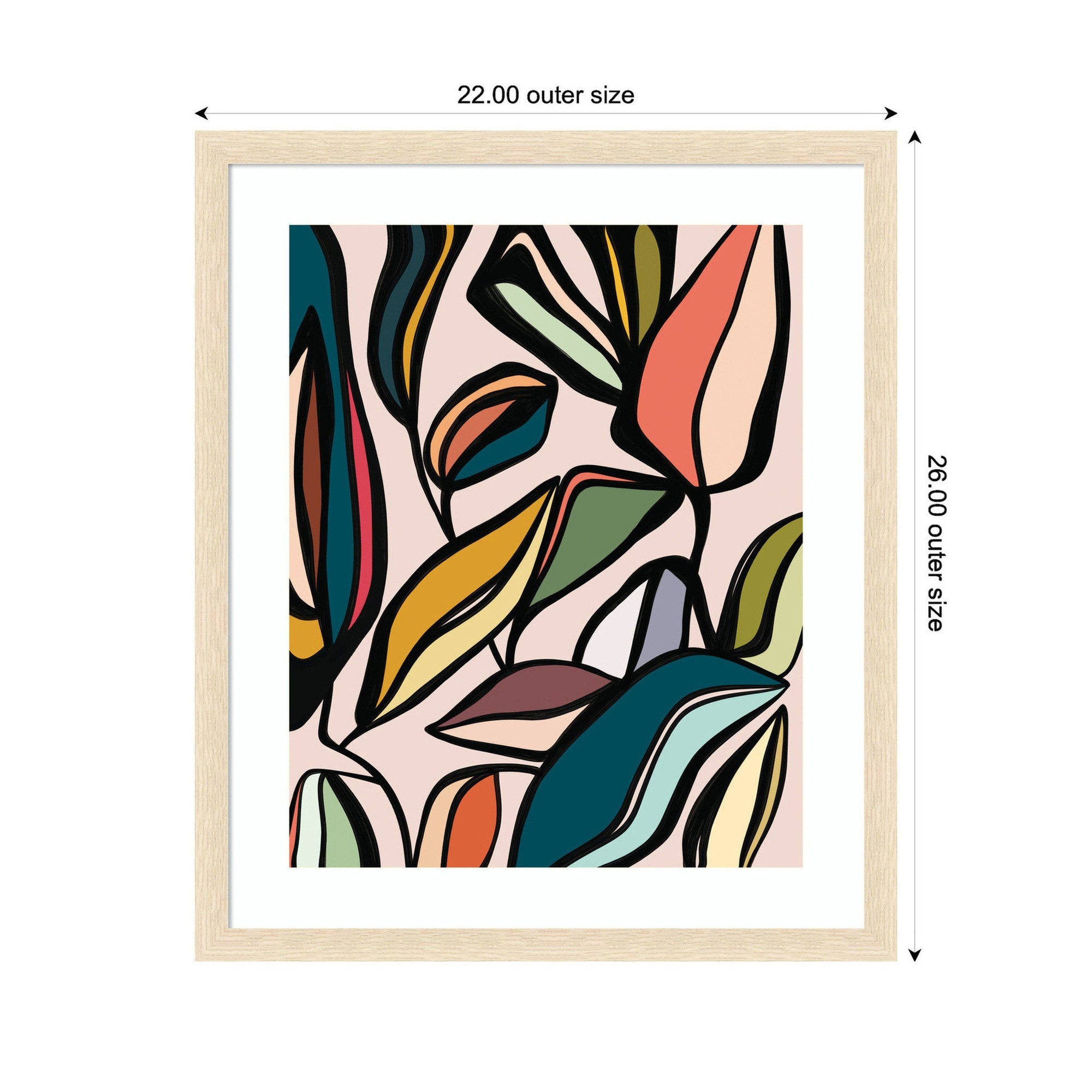 Fanciful Ficus Expansion by Alicia Bock Framed Wall Art Print