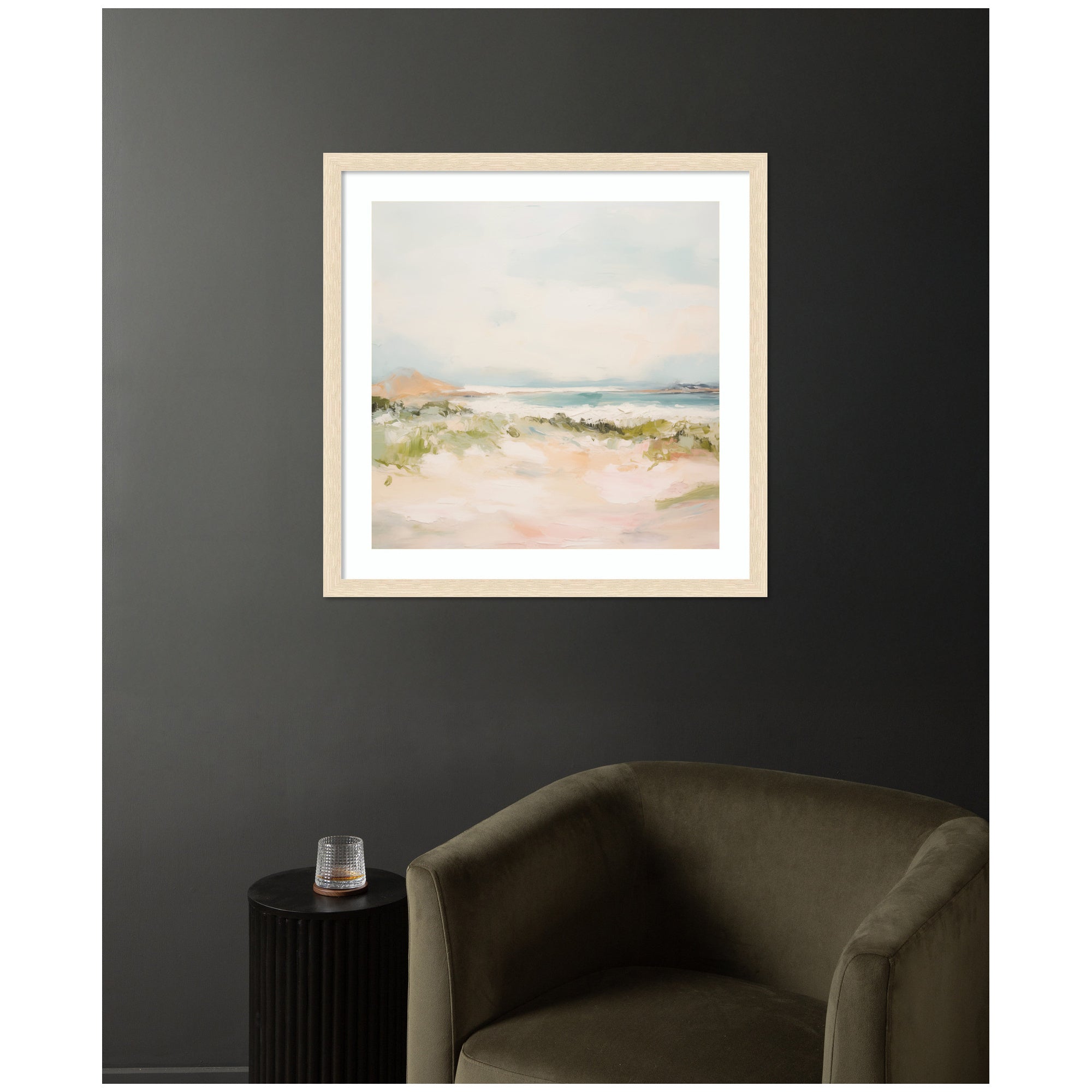 Tranquil Landscape III Square by Amy Lighthall Framed Wall Art Print