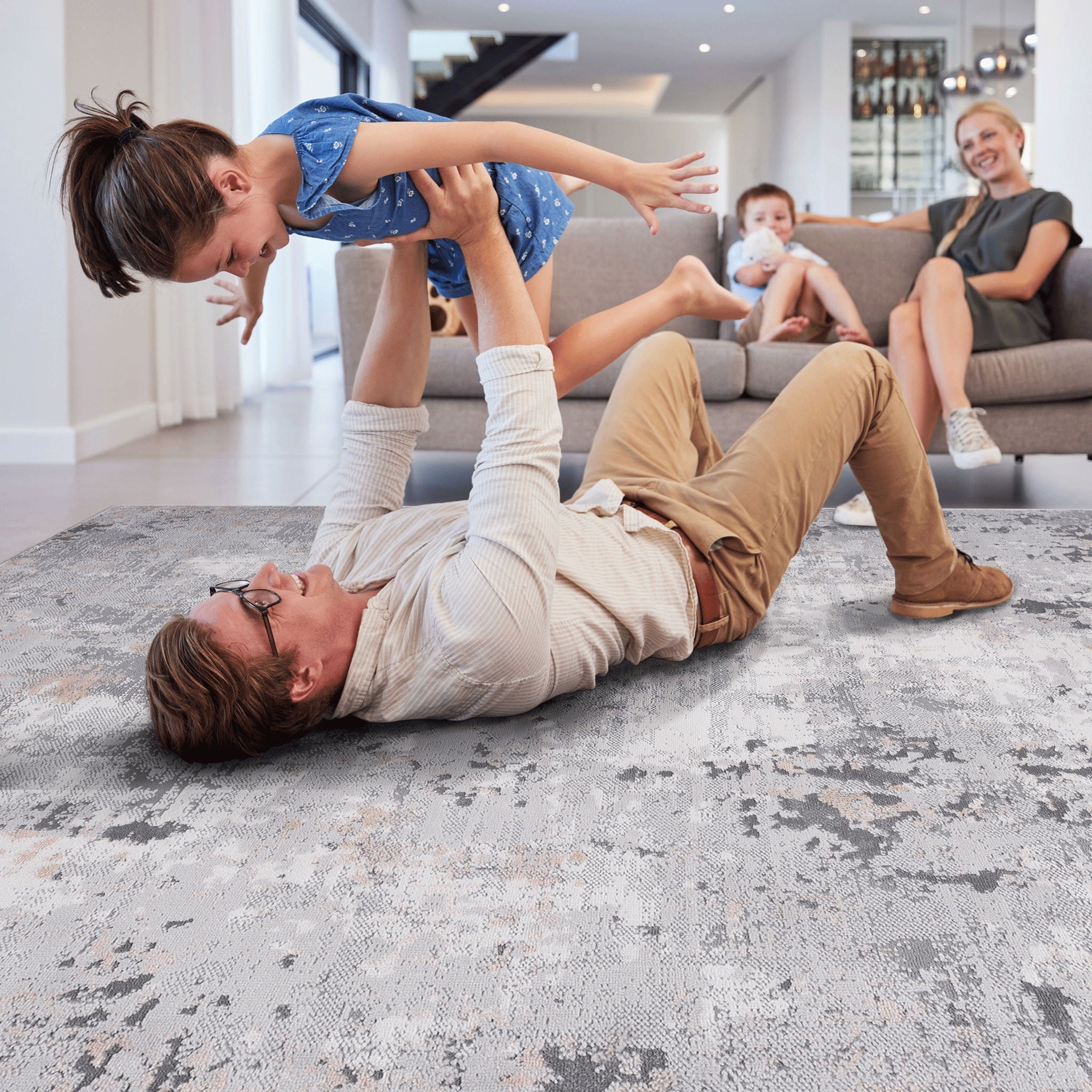Marfi Abstract Area Rug